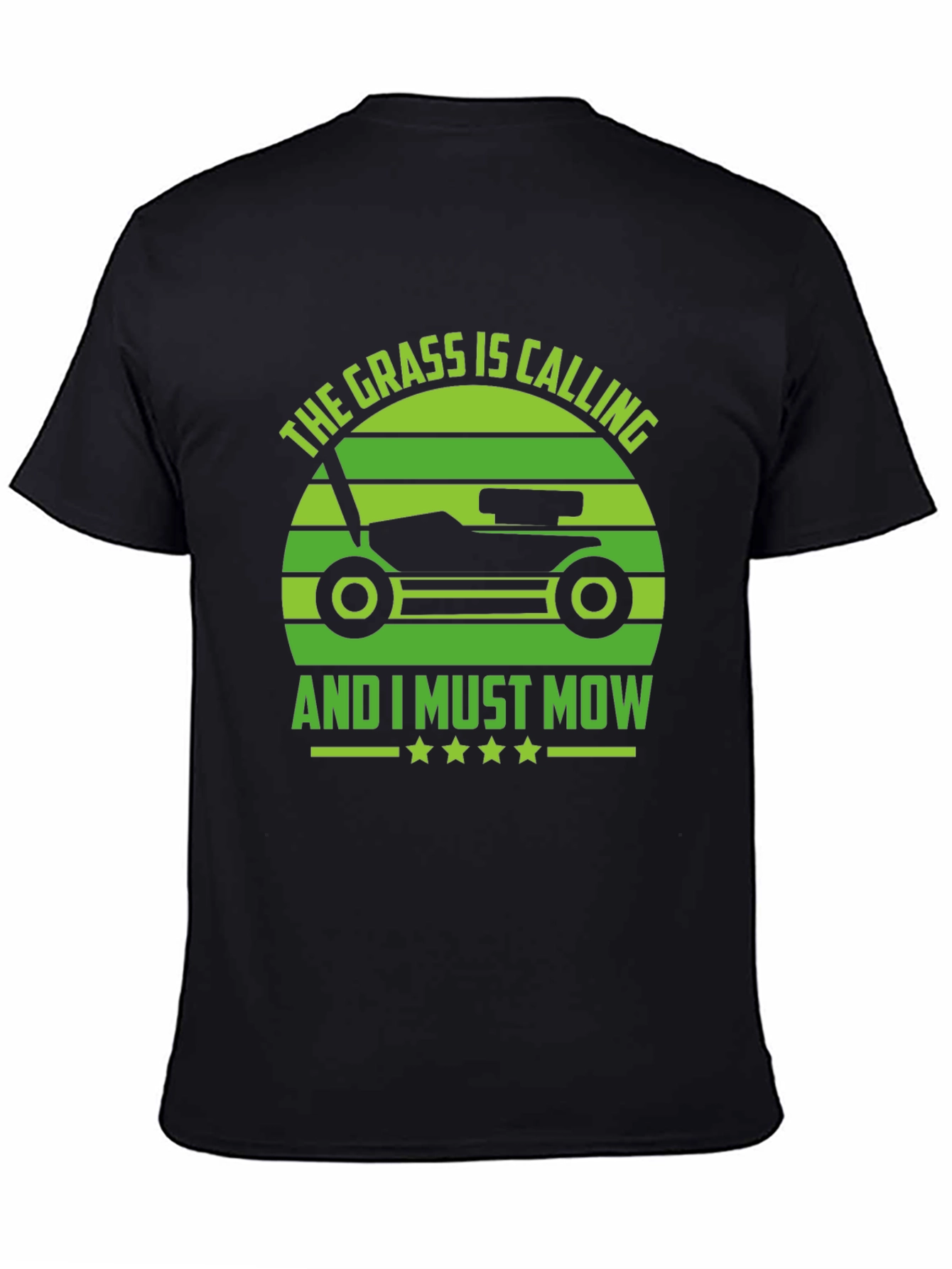 Grass Calling T-Shirt - Lawn Mowing Humor