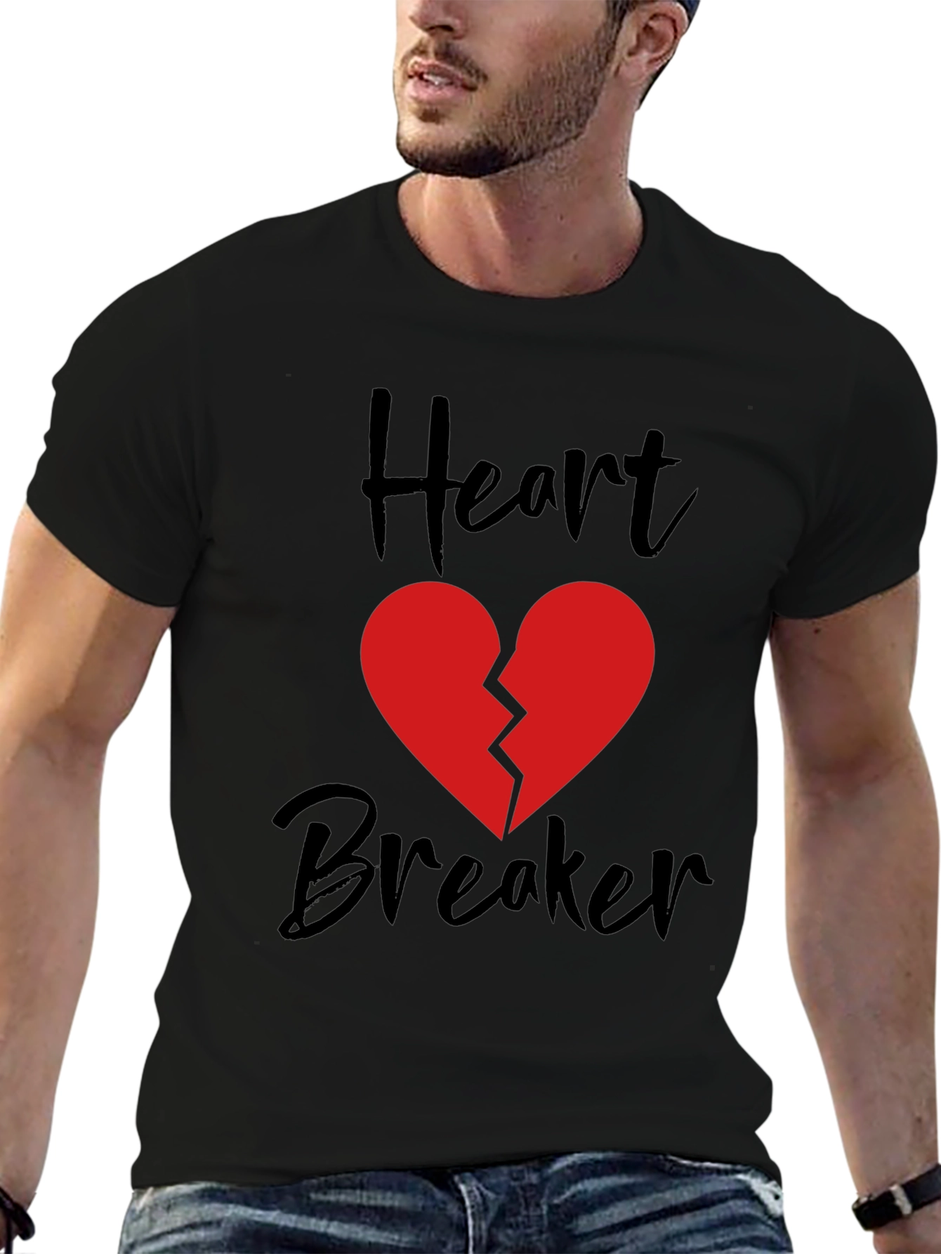 Heartbreaker Graphic Tee - Bold Design Soft Fabric