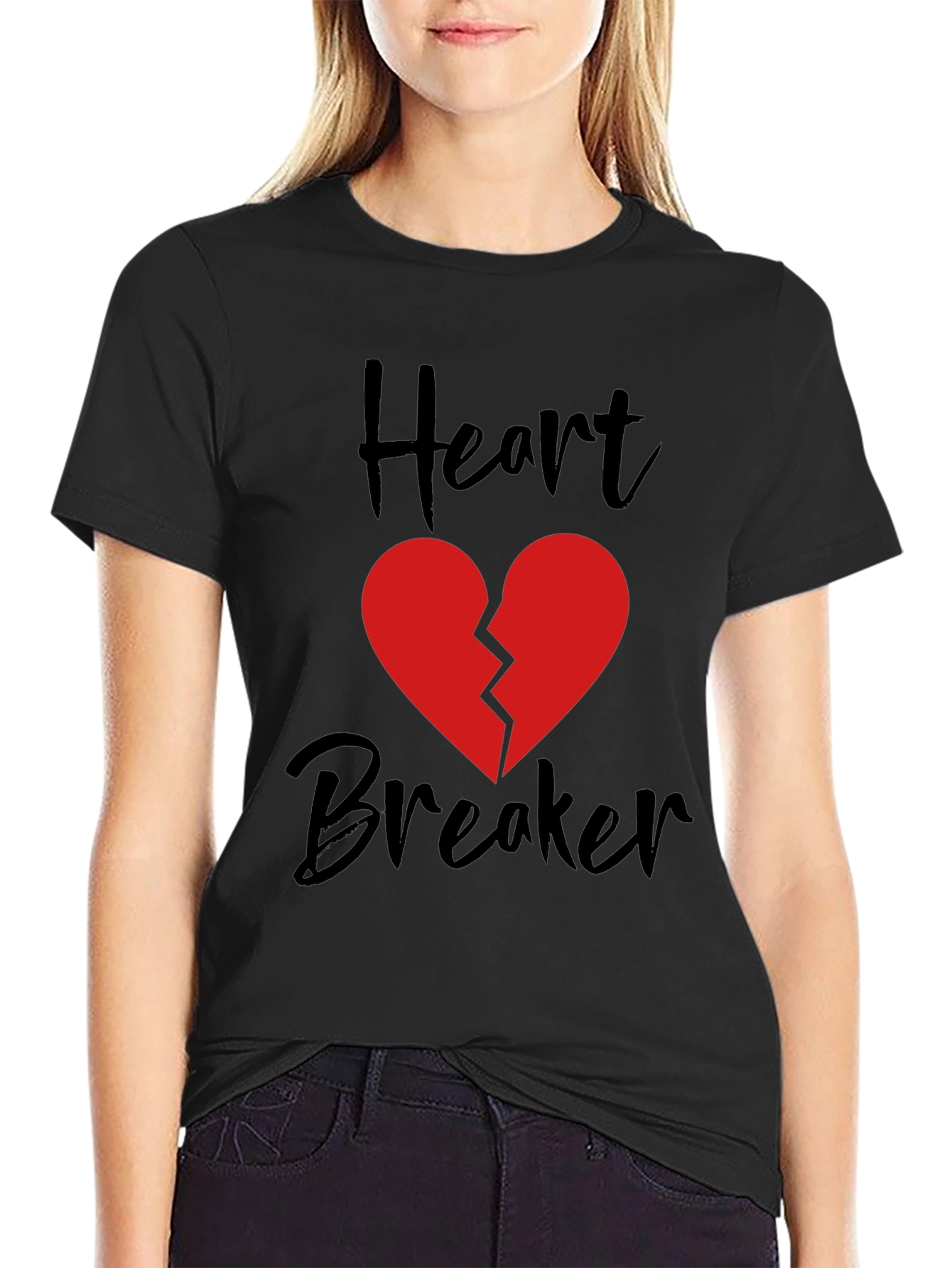 Heartbreaker Graphic Tee - Bold Design Soft Fabric