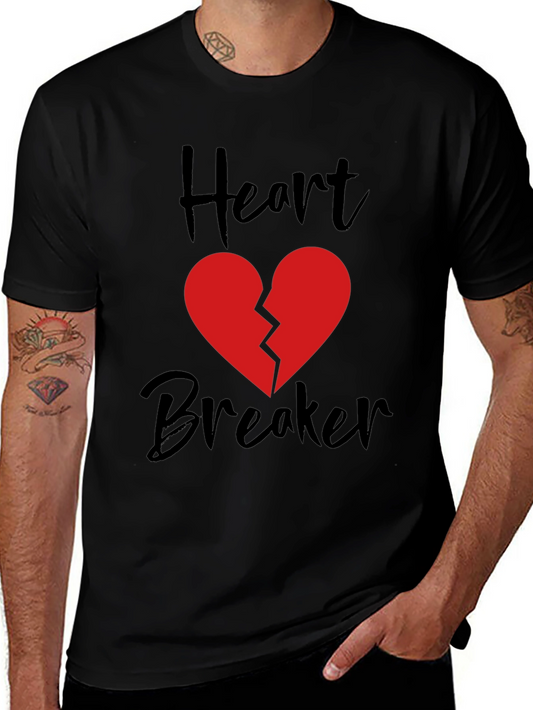 Heartbreaker Graphic Tee - Bold Design Soft Fabric