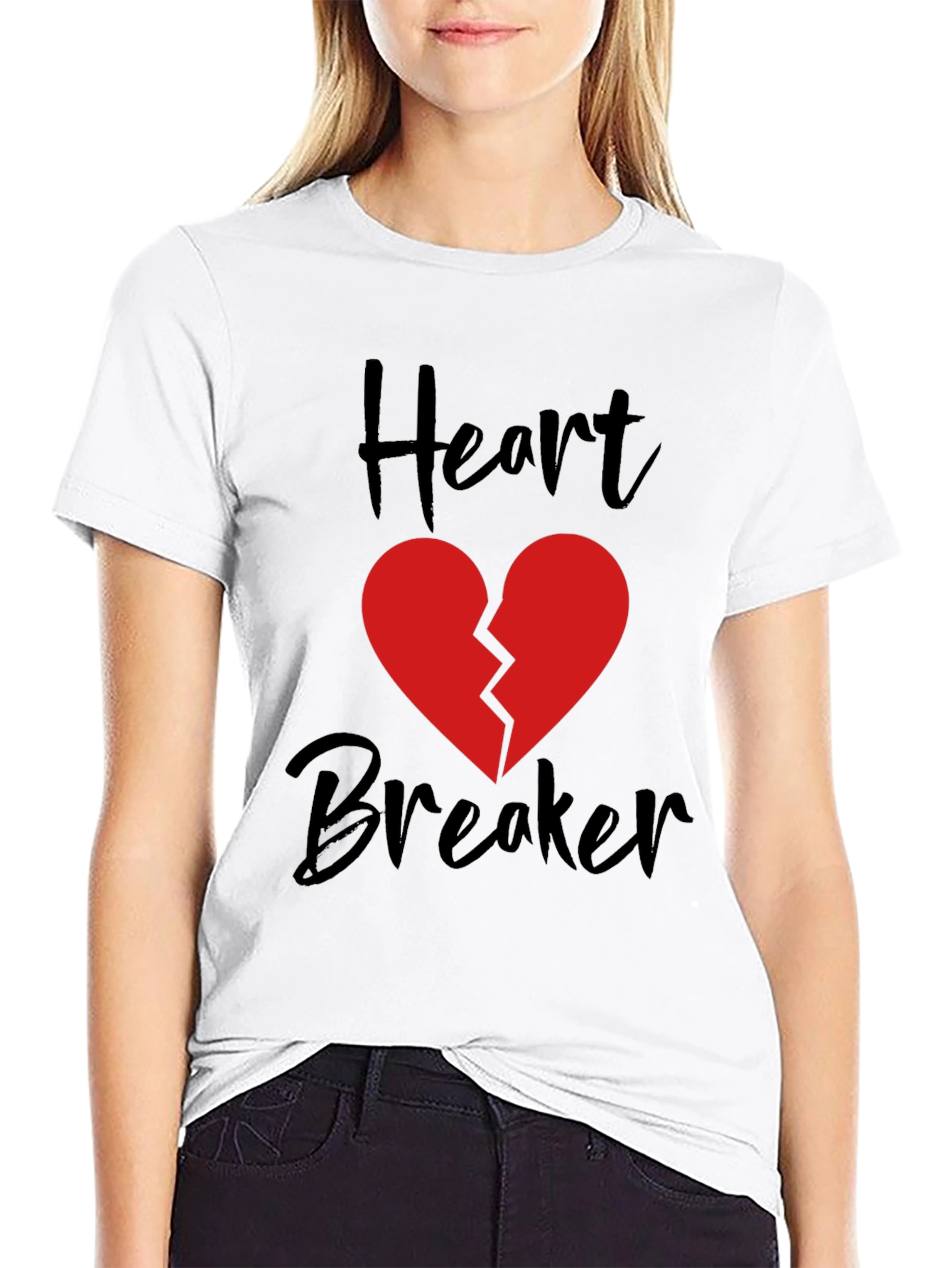 Heartbreaker Graphic Tee - Bold Design Soft Fabric