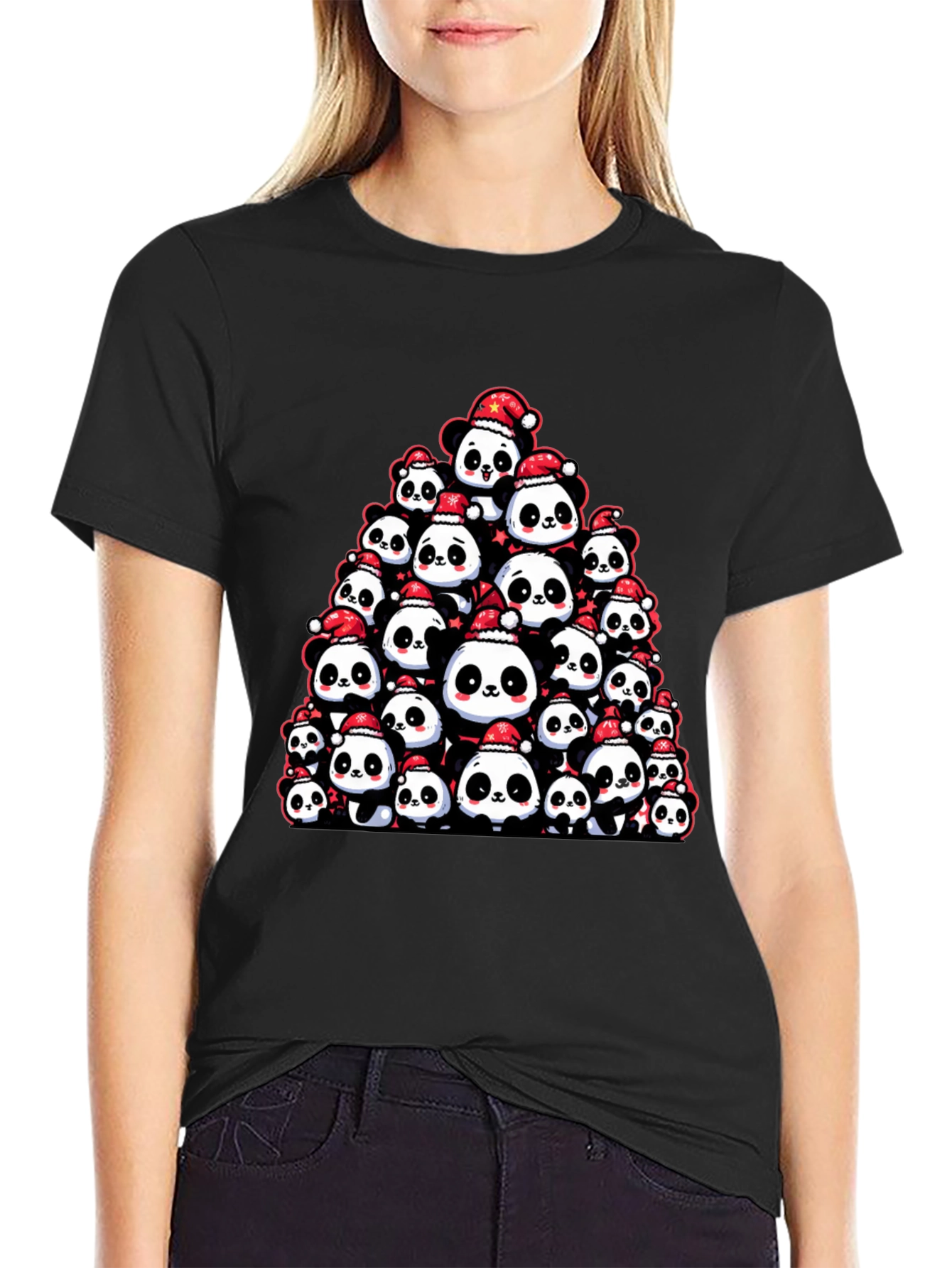 Christmas Panda T-Shirt