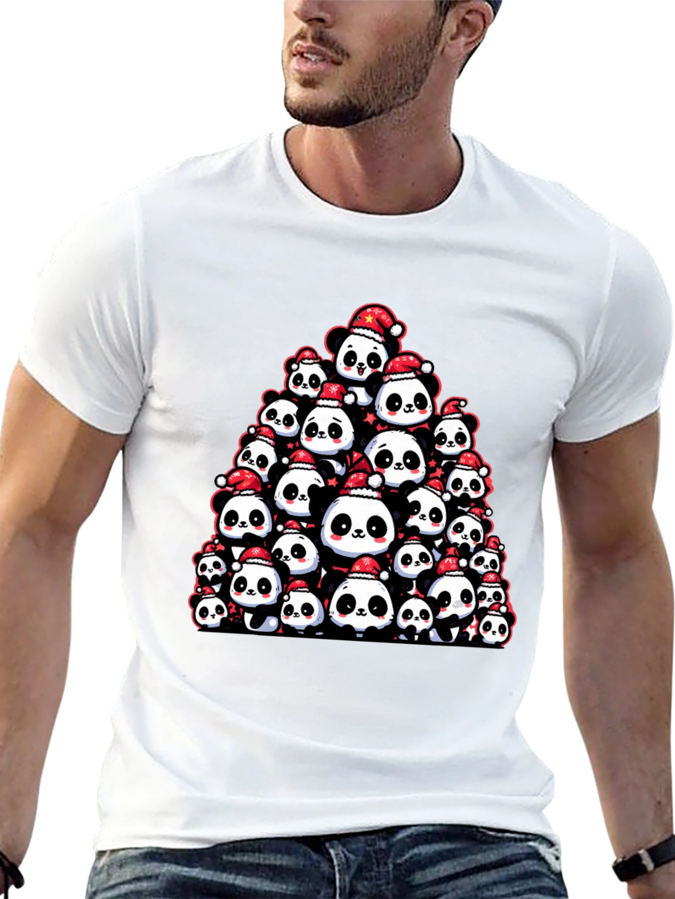 Christmas Panda T-Shirt