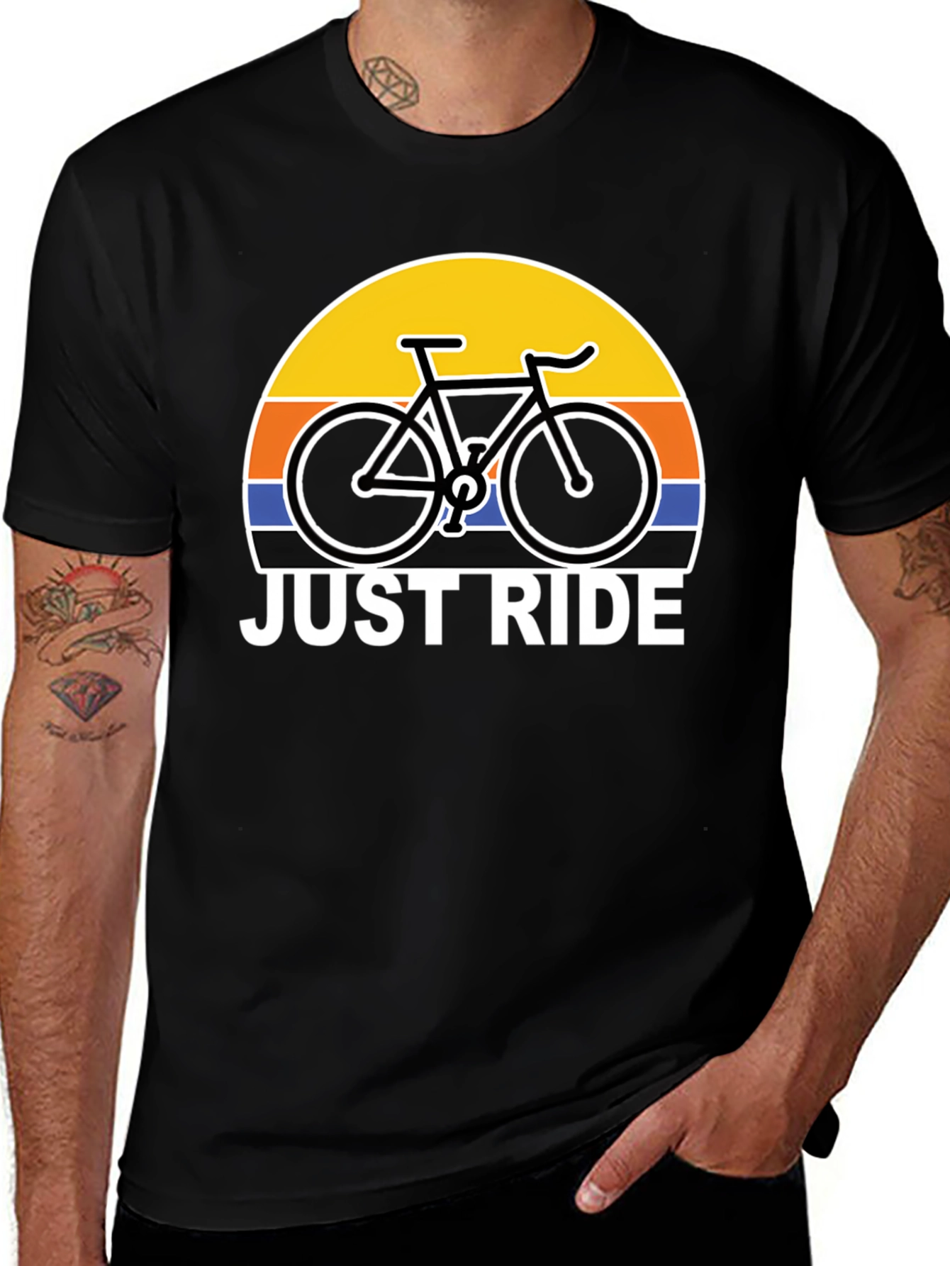 Just Ride Graphic Tee - Cycling T-Shirt
