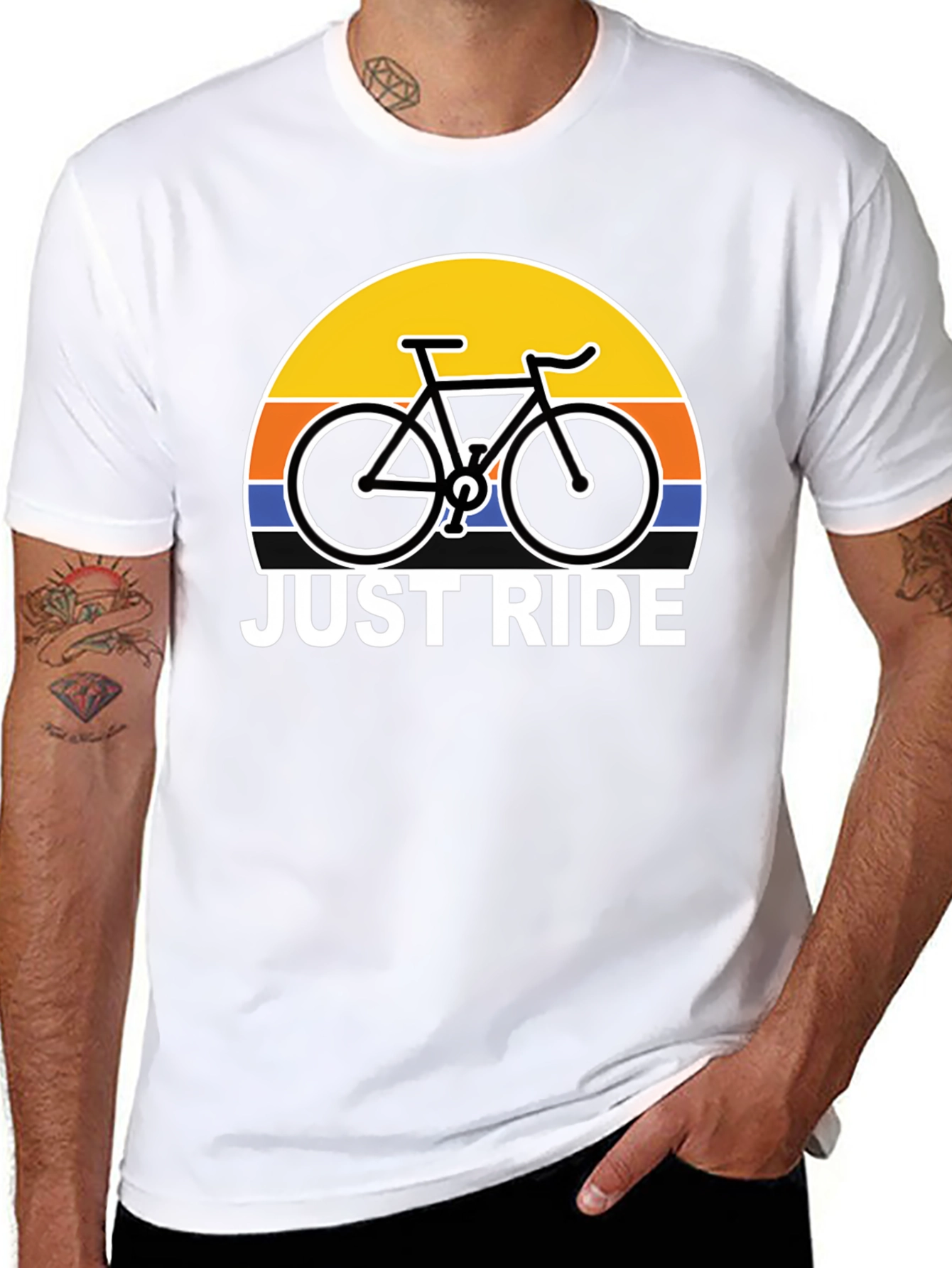 Just Ride Graphic Tee - Cycling T-Shirt