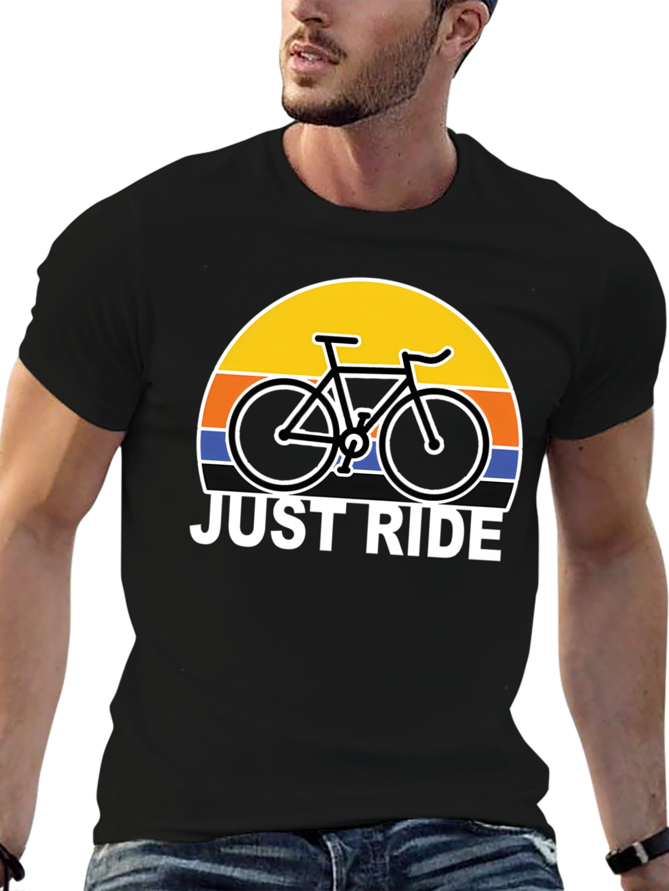 Just Ride Graphic Tee - Cycling T-Shirt