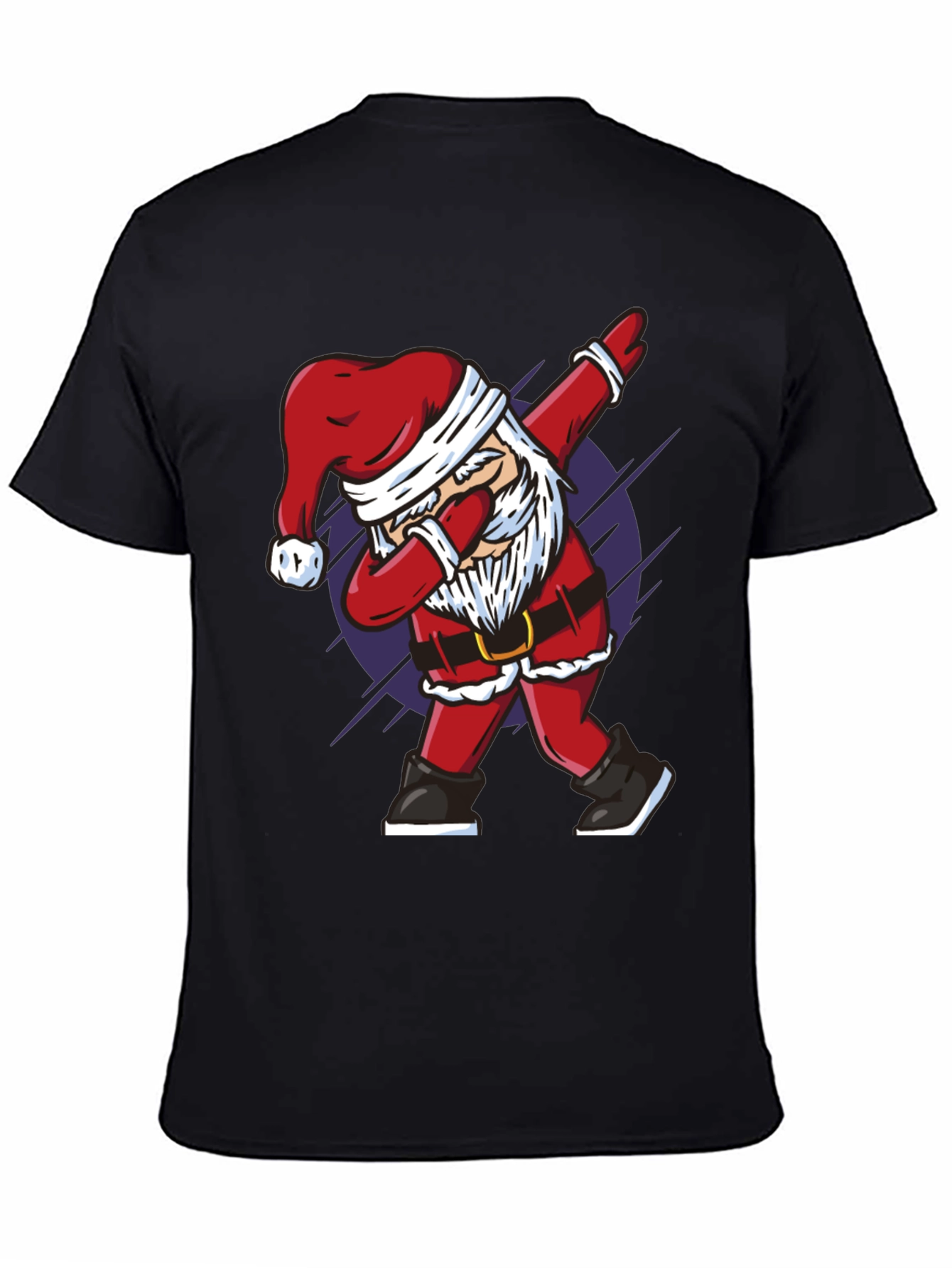 Dabbing Santa Graphic Tee - Holiday Cheer