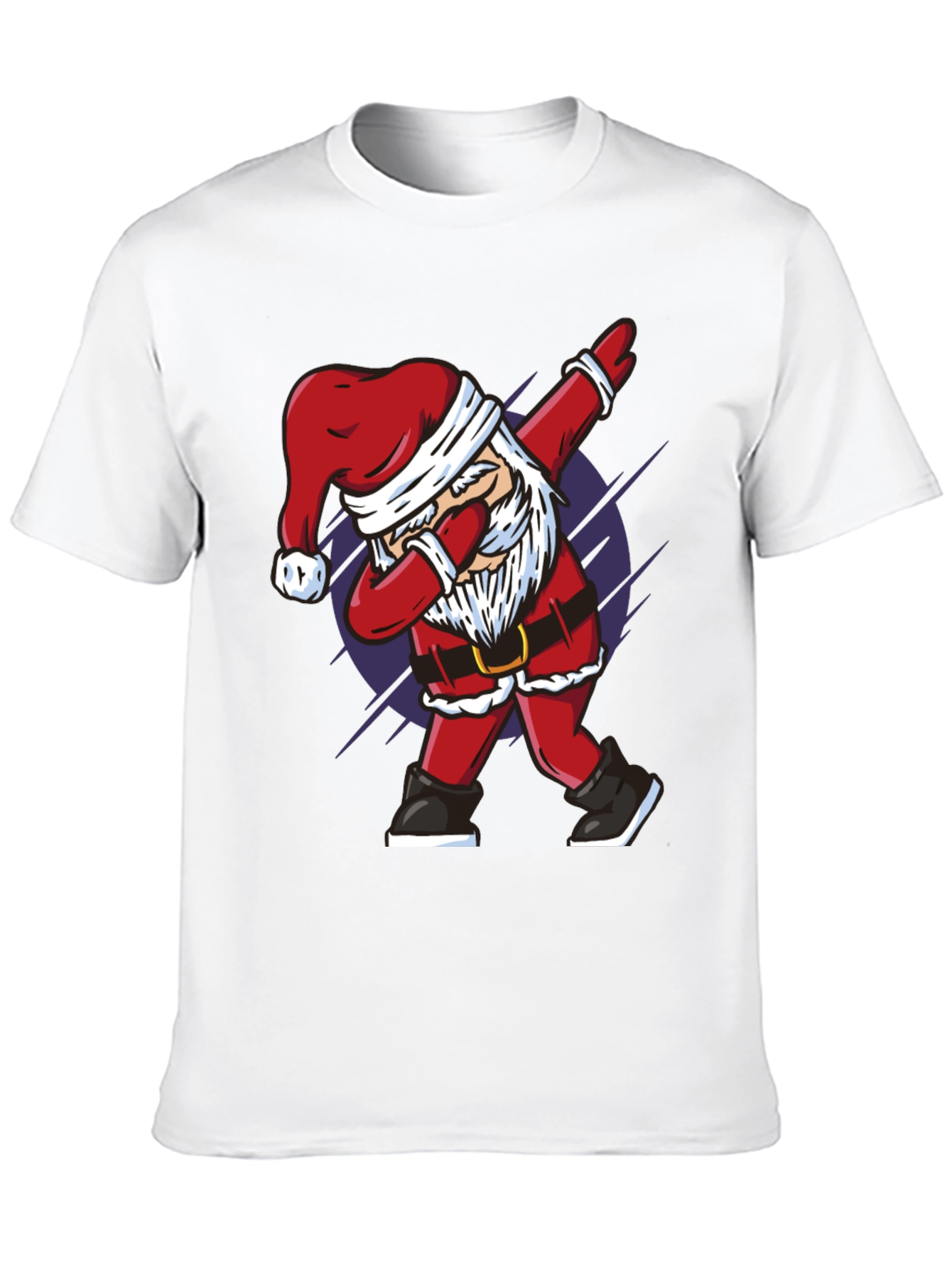 Dabbing Santa Graphic Tee - Holiday Cheer