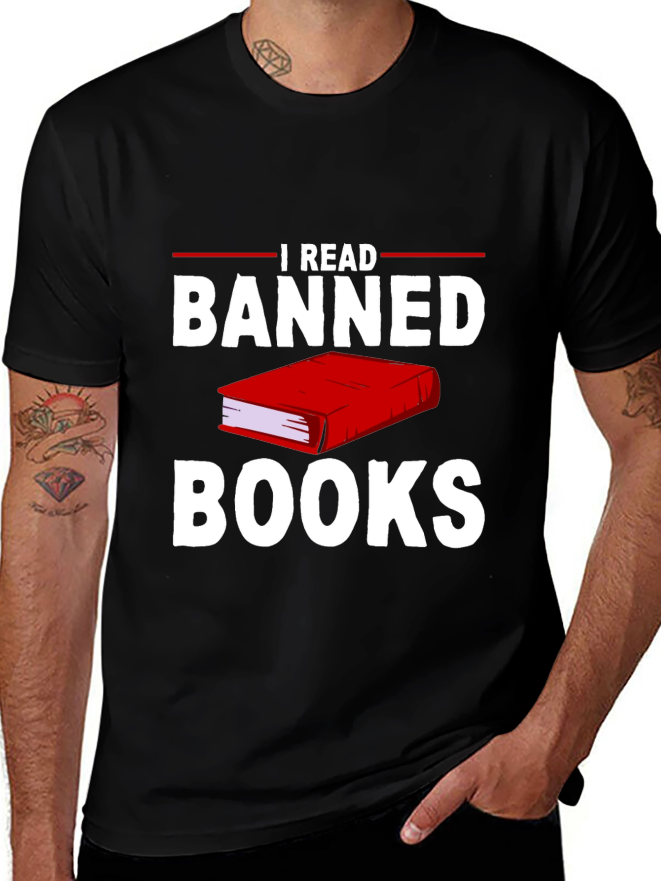I Read Banned Books Graphic Tee