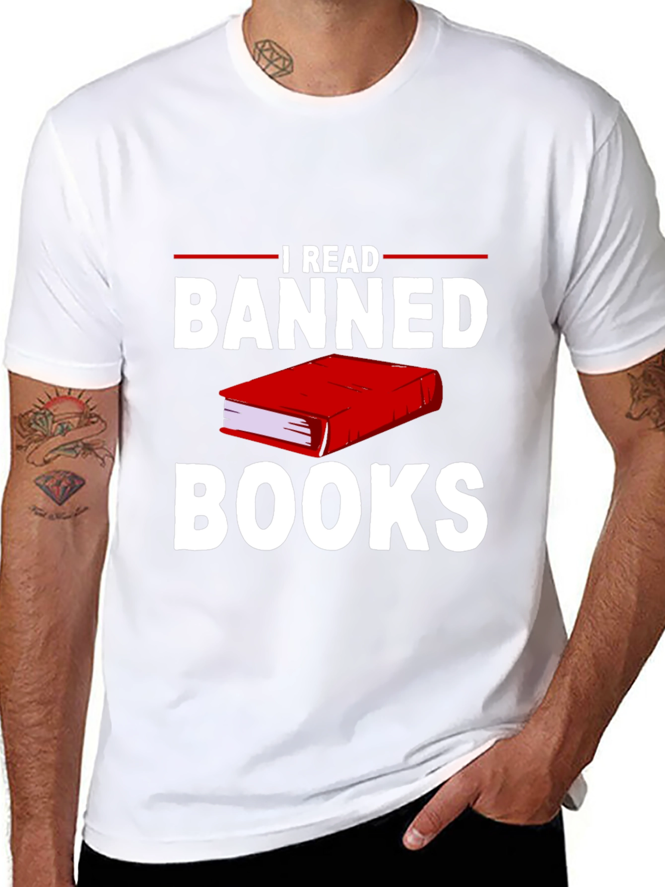 I Read Banned Books Graphic Tee