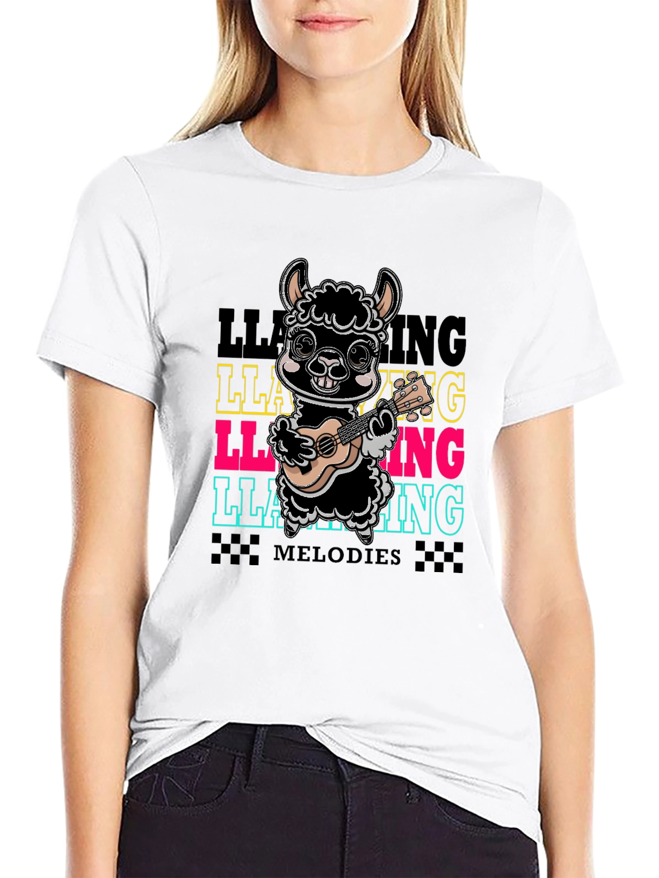 Llama Melodies T-Shirt