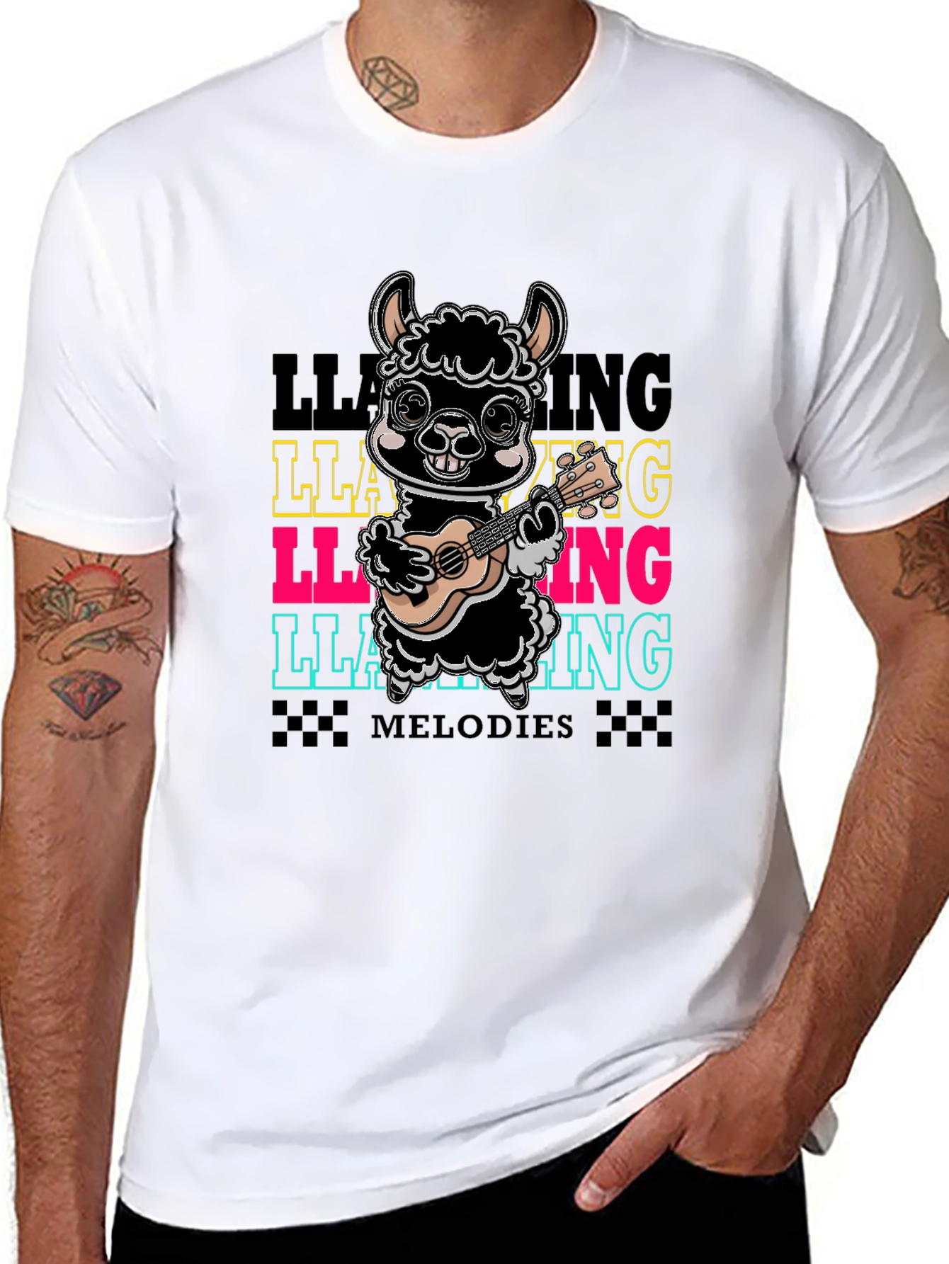 Llama Melodies T-Shirt