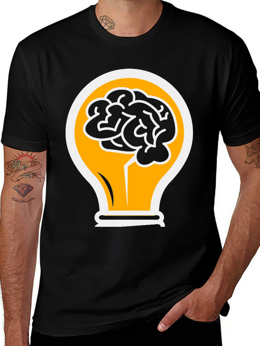 Brainy Idea T-Shirt - Creative Design
