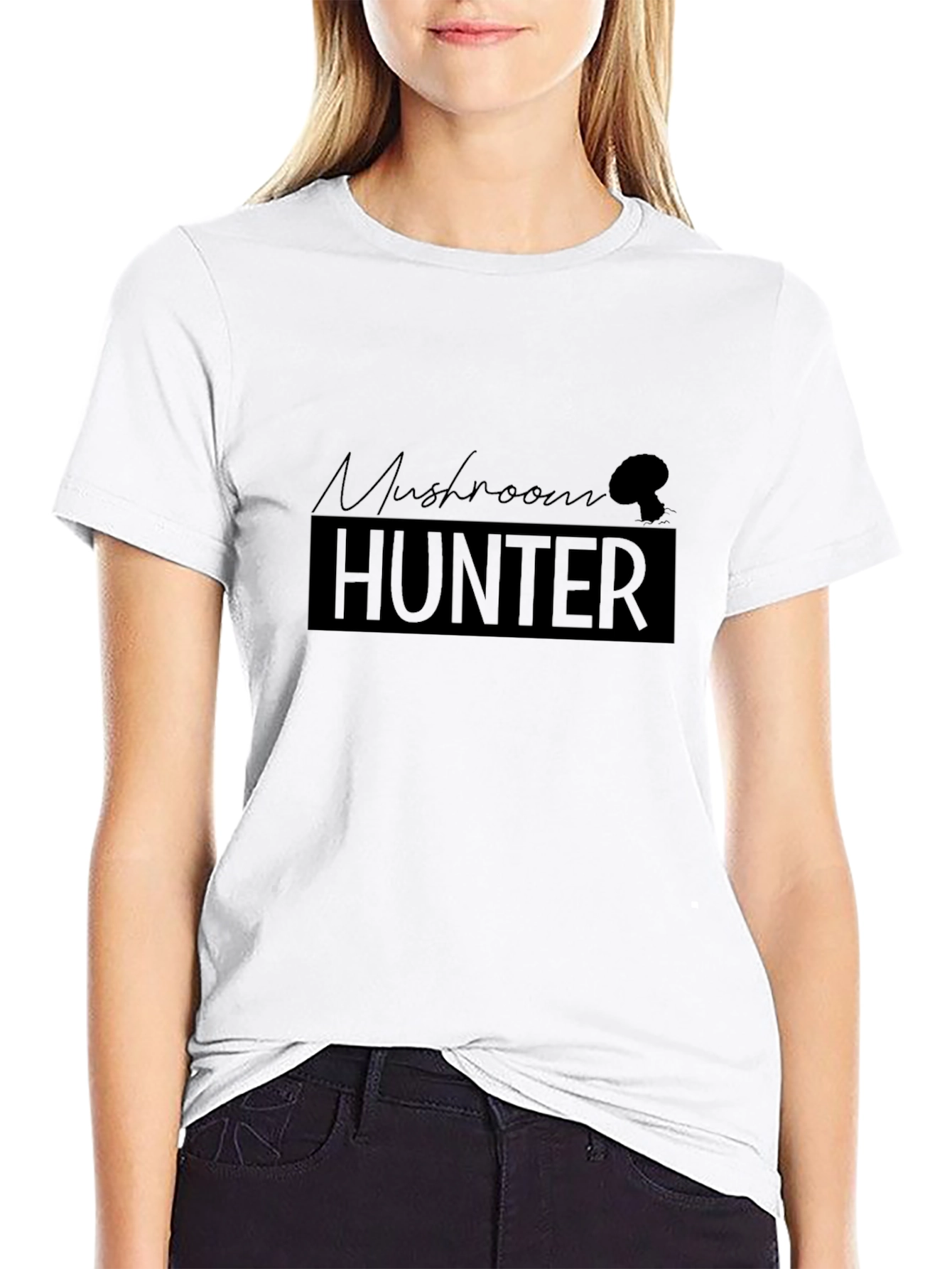Mushroom Hunter Graphic T-Shirt - Nature Lovers Tee