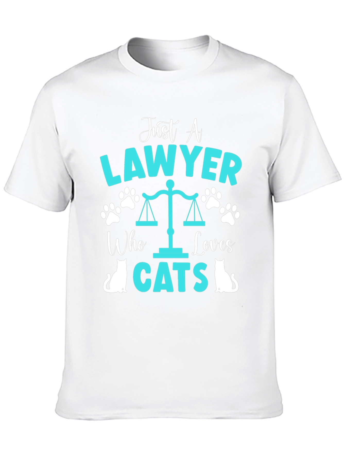 Lawyer Cat Lover T-Shirt - Funny Attorney Gift