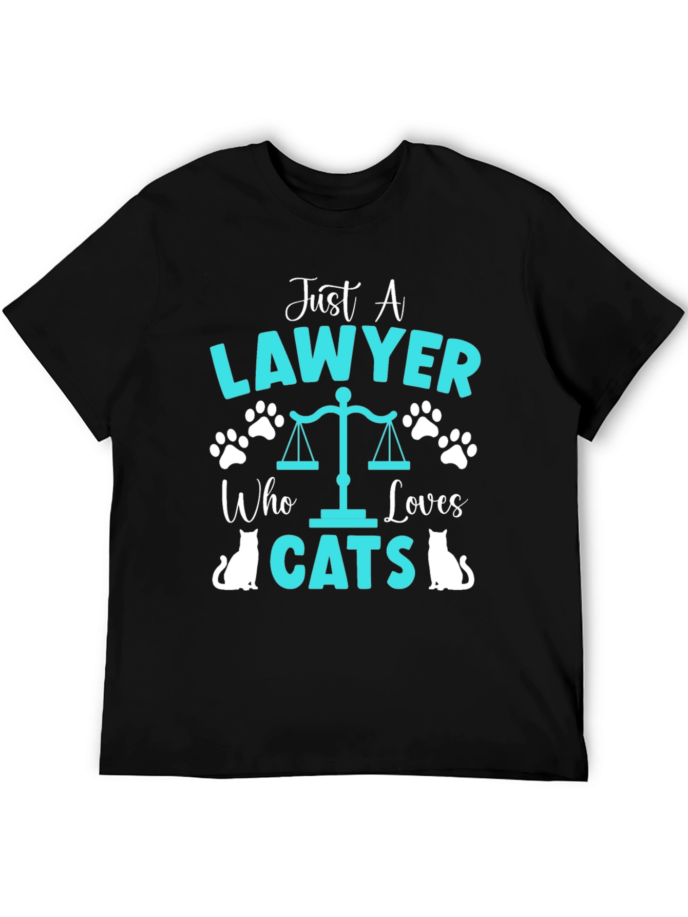 Lawyer Cat Lover T-Shirt - Funny Attorney Gift