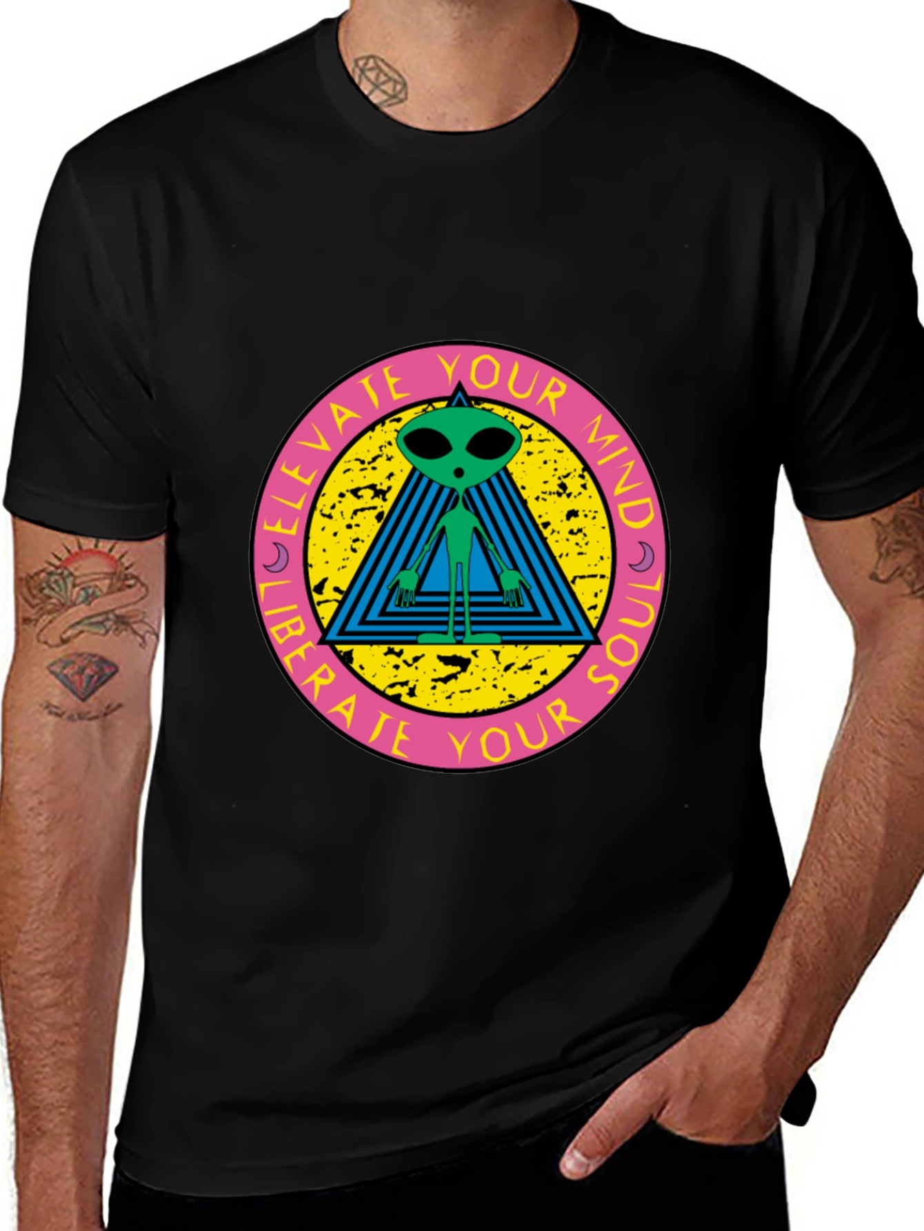 Elevate Your Mind Alien T-Shirt