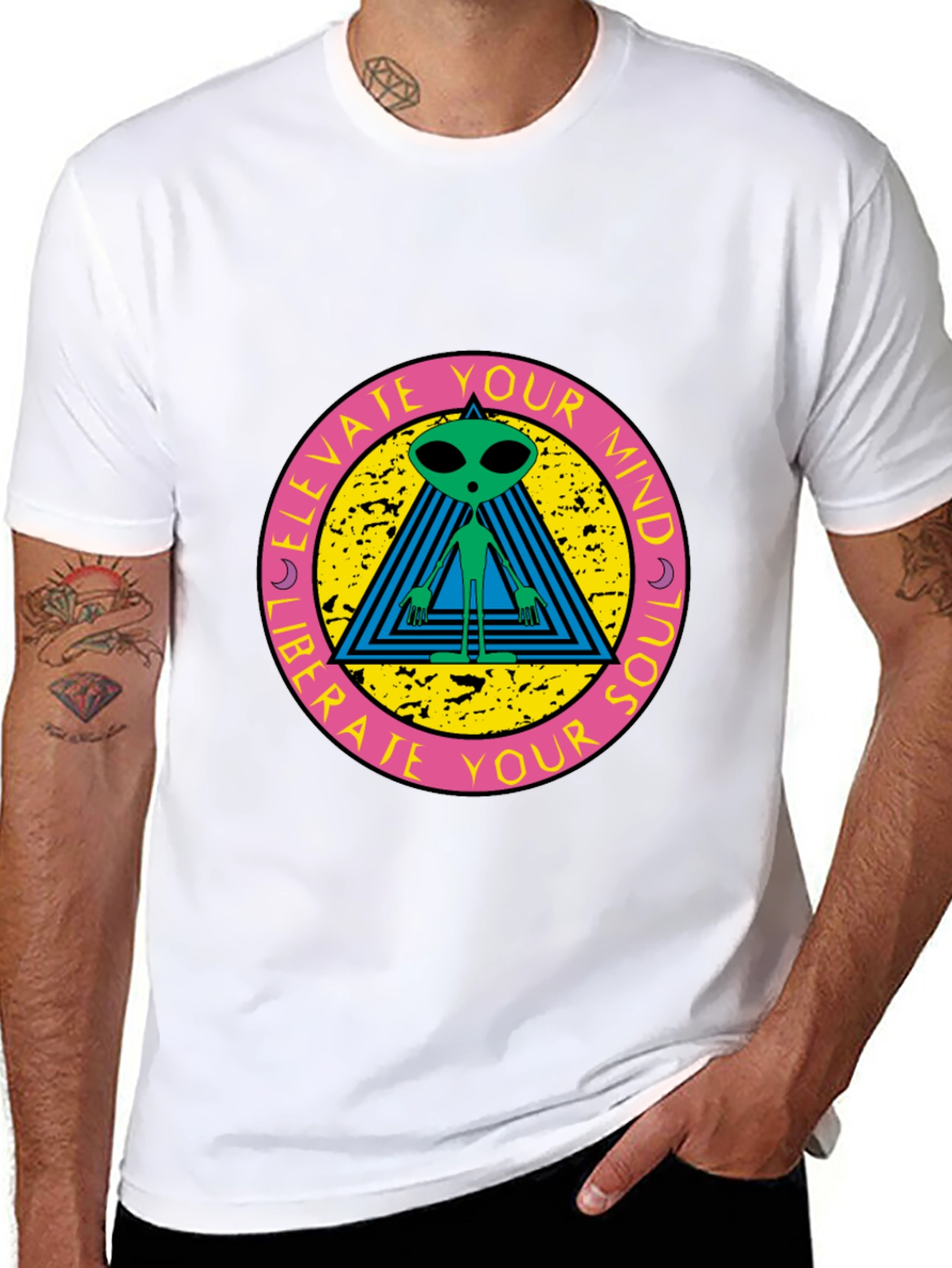 Elevate Your Mind Alien T-Shirt