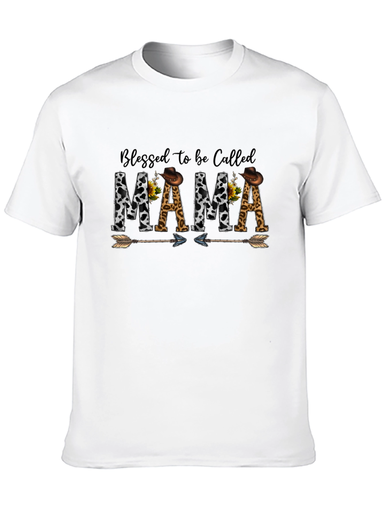 Blessed Mama Graphic T-Shirt