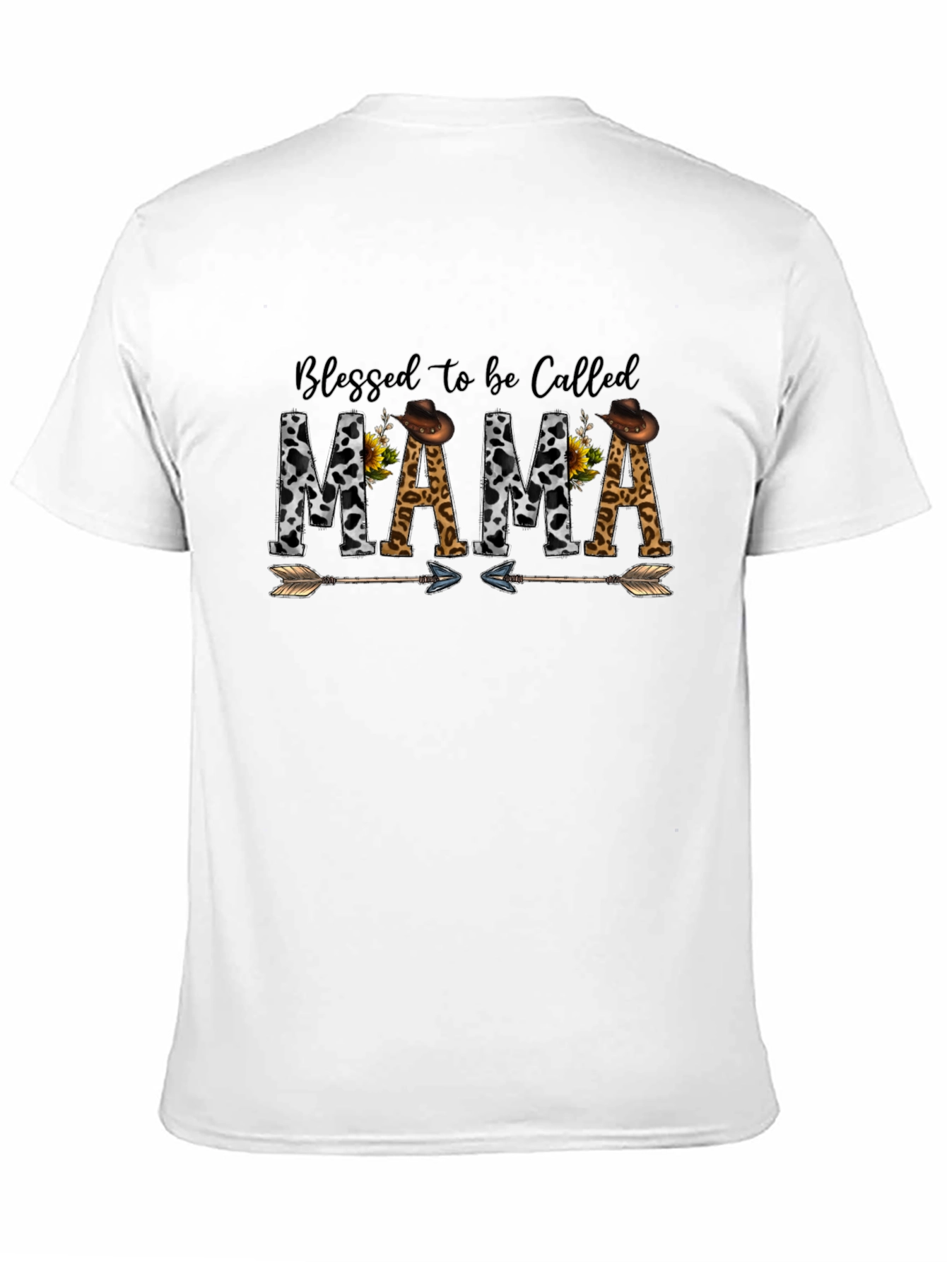 Blessed Mama Graphic T-Shirt