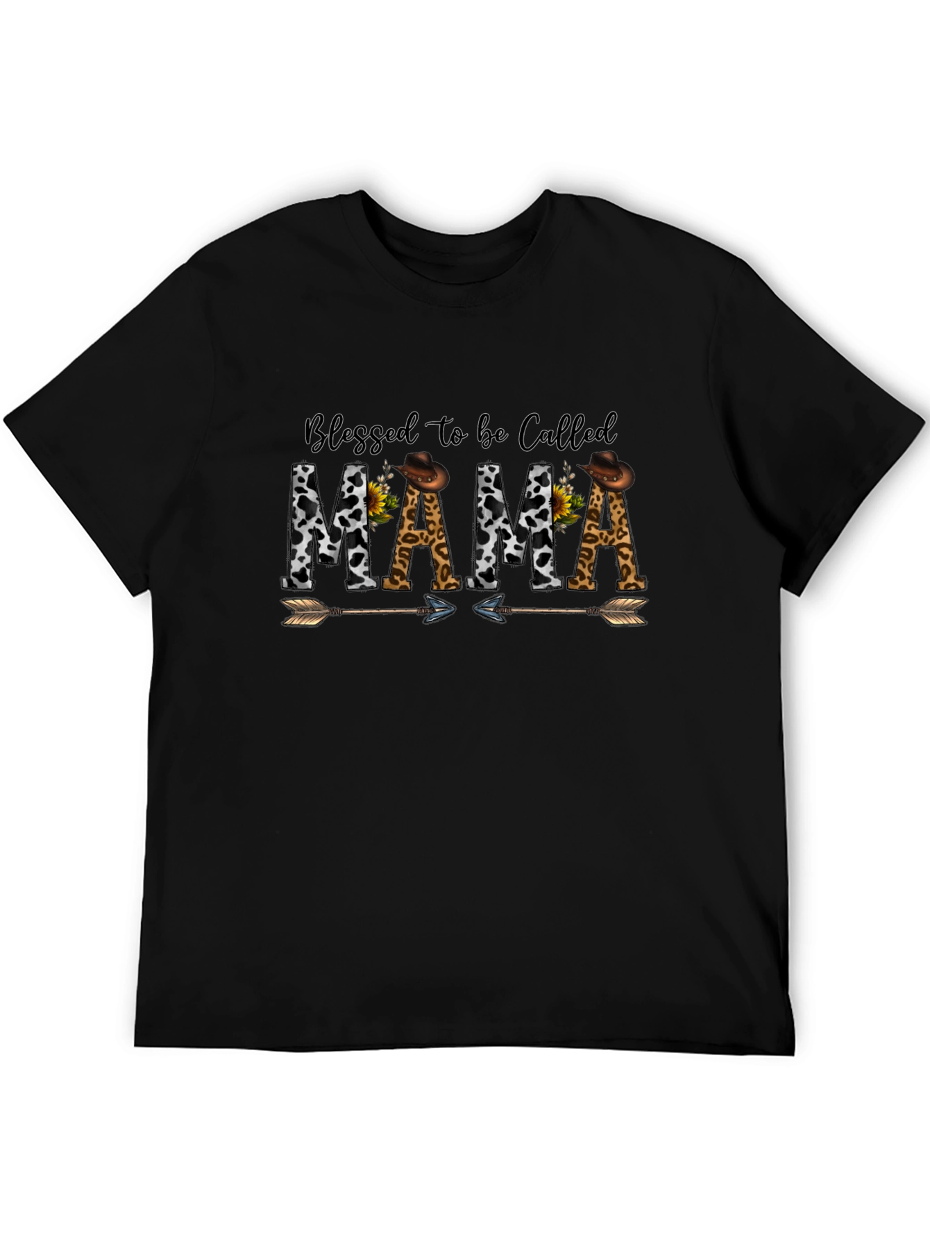 Blessed Mama Graphic T-Shirt