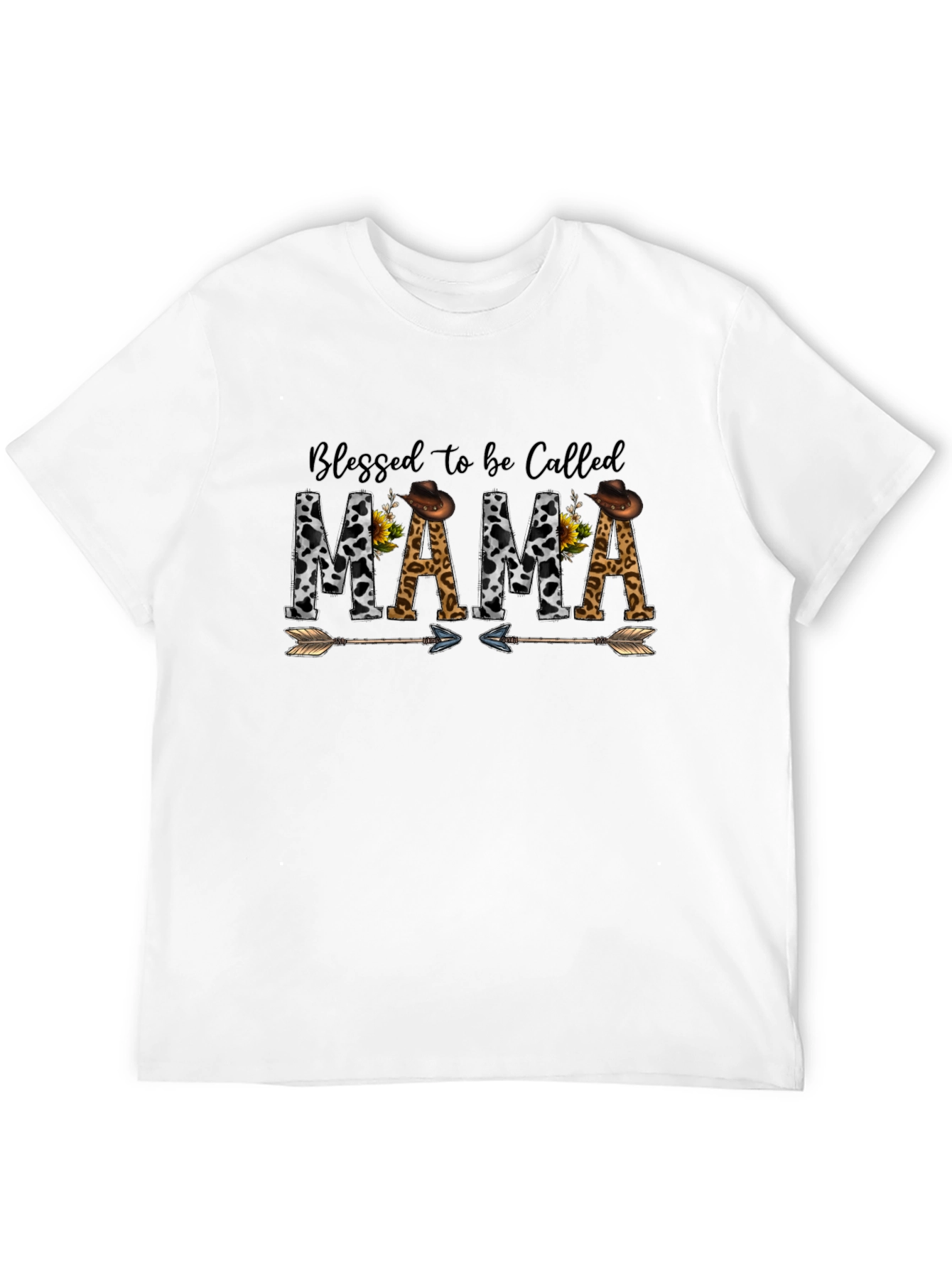 Blessed Mama Graphic T-Shirt