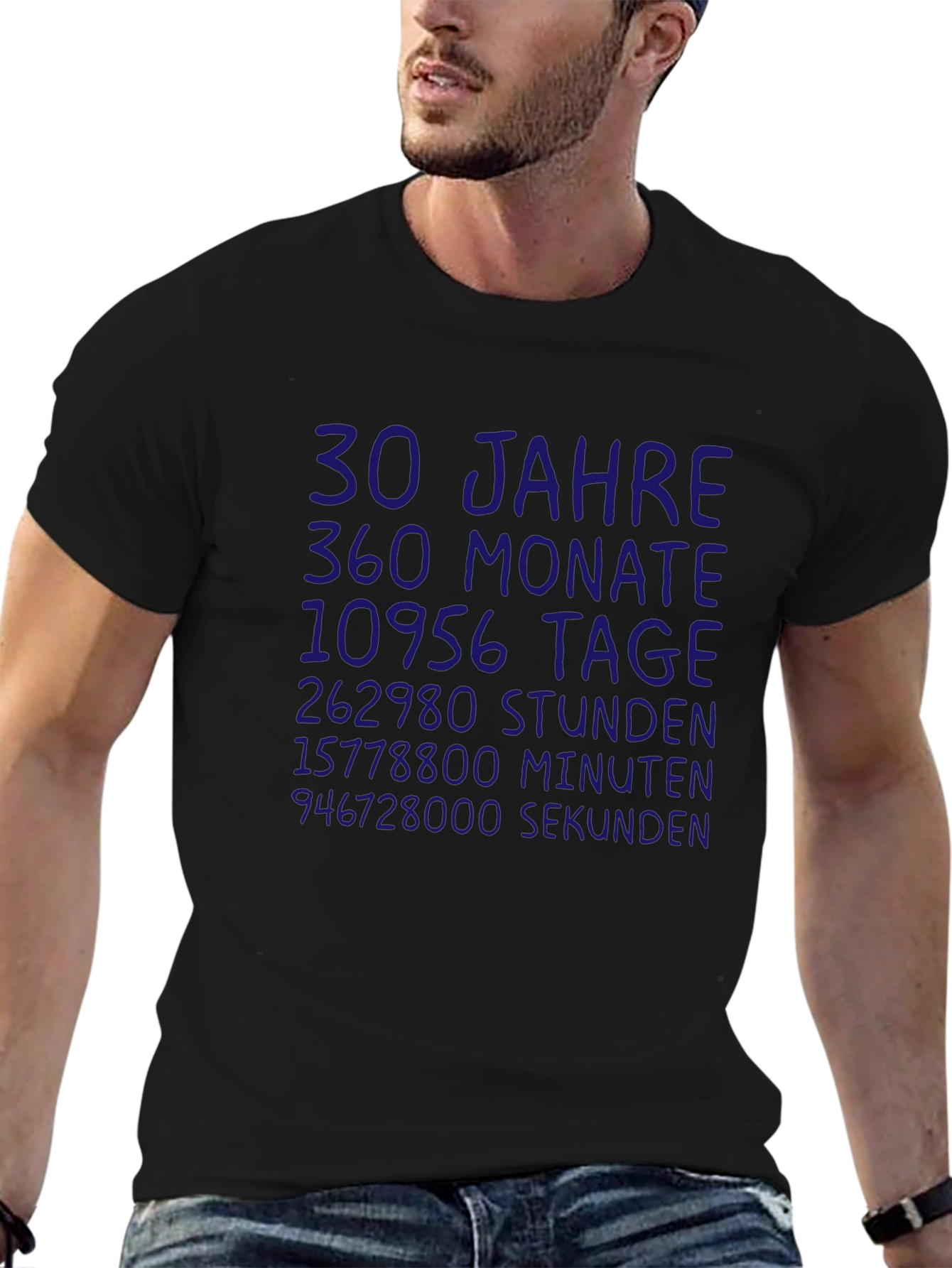 30 Years Anniversary T-Shirt - German Text Print