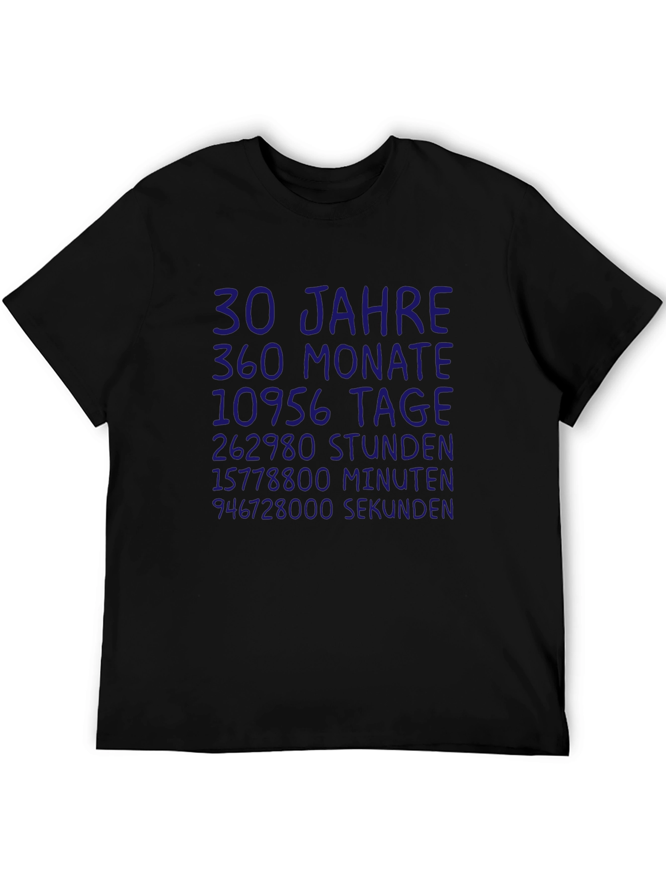 30 Years Anniversary T-Shirt - German Text Print