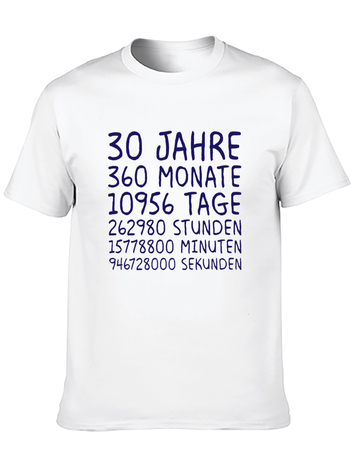 30 Years Anniversary T-Shirt - German Text Print