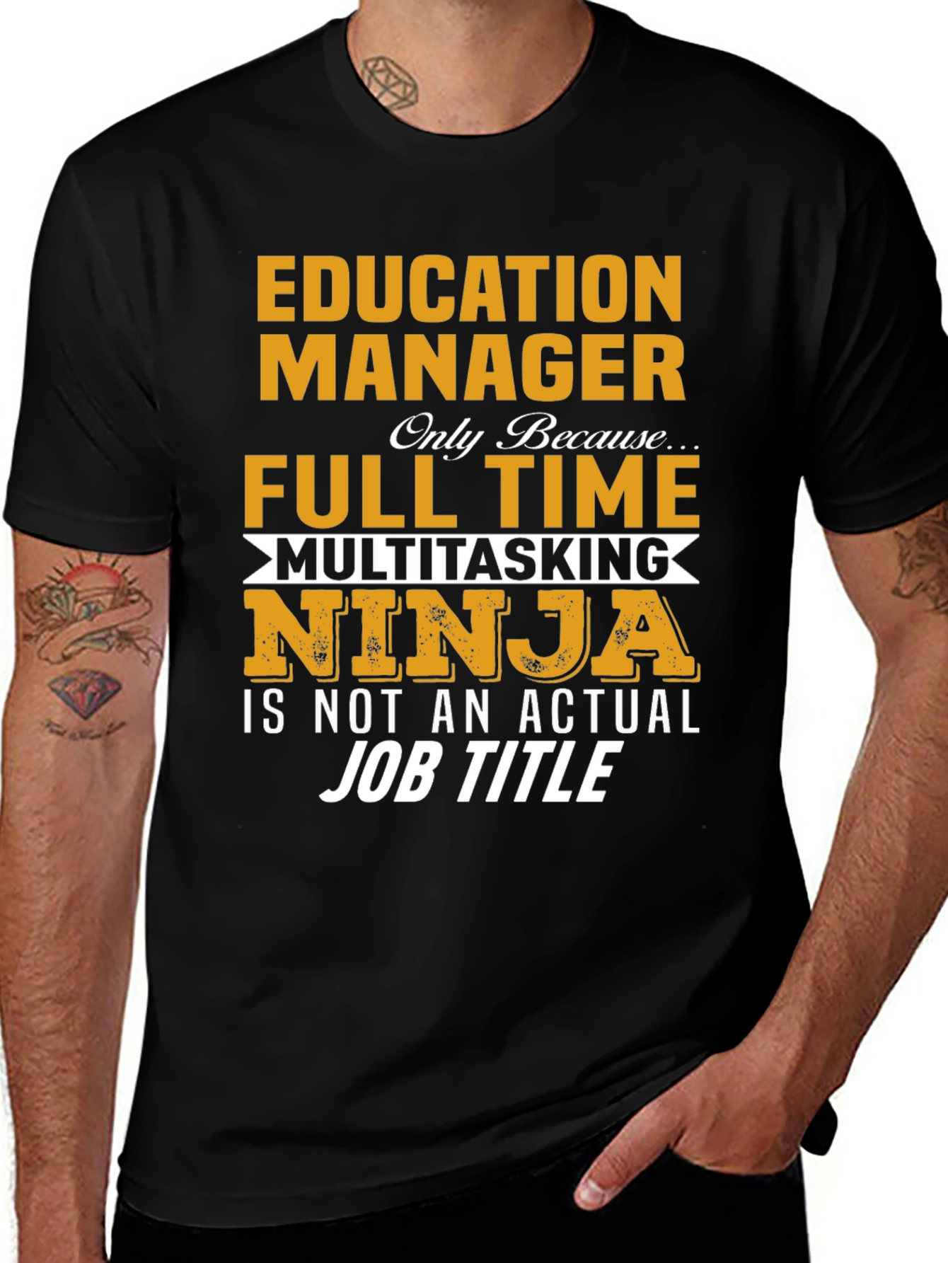 Education Manager Ninja T-Shirt