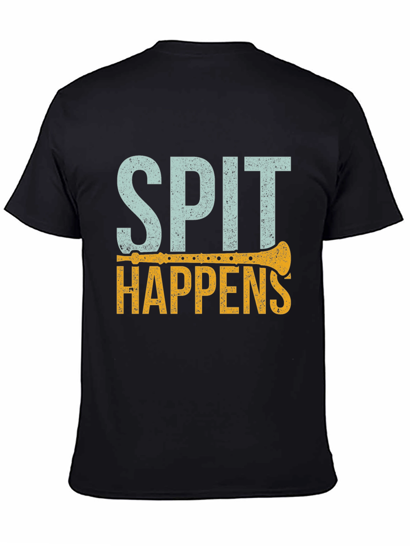 Spit Happens T-Shirt | Funny Music Lover Tee
