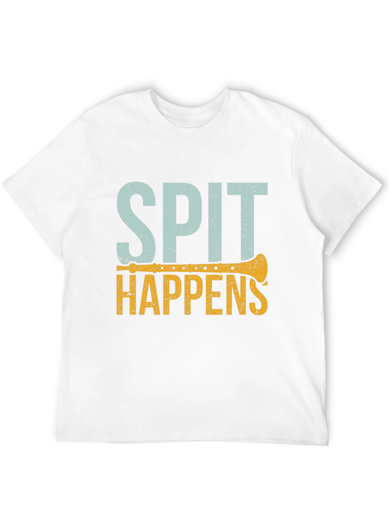Spit Happens T-Shirt | Funny Music Lover Tee