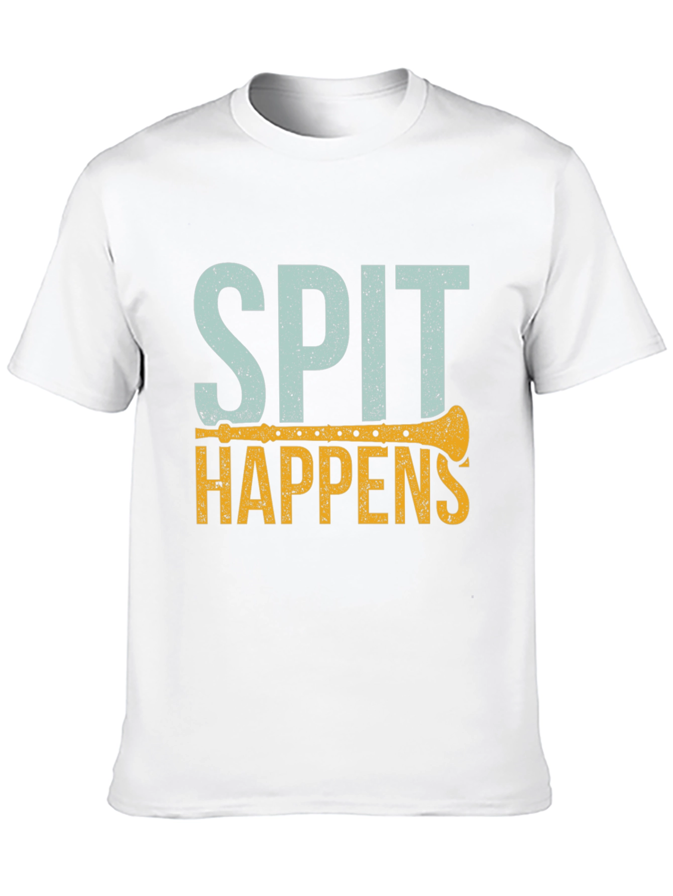 Spit Happens T-Shirt | Funny Music Lover Tee
