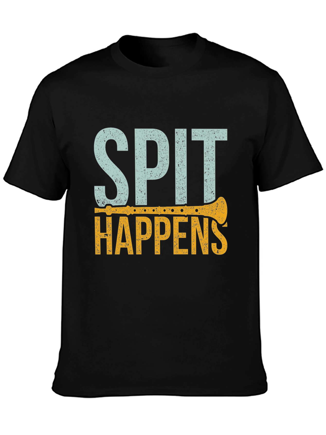 Spit Happens T-Shirt | Funny Music Lover Tee