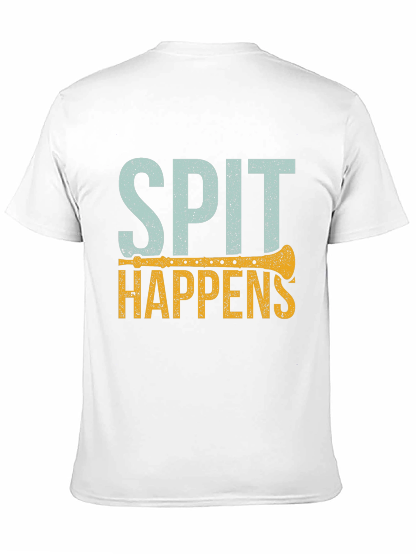 Spit Happens T-Shirt | Funny Music Lover Tee