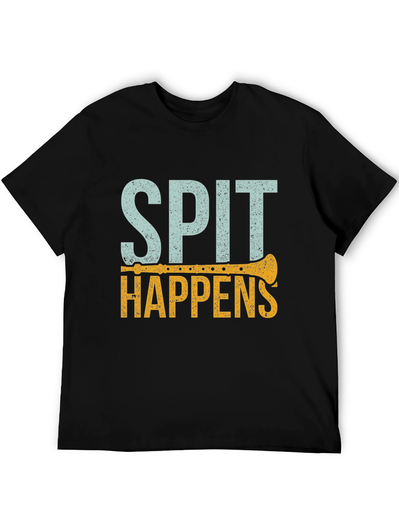 Spit Happens T-Shirt | Funny Music Lover Tee