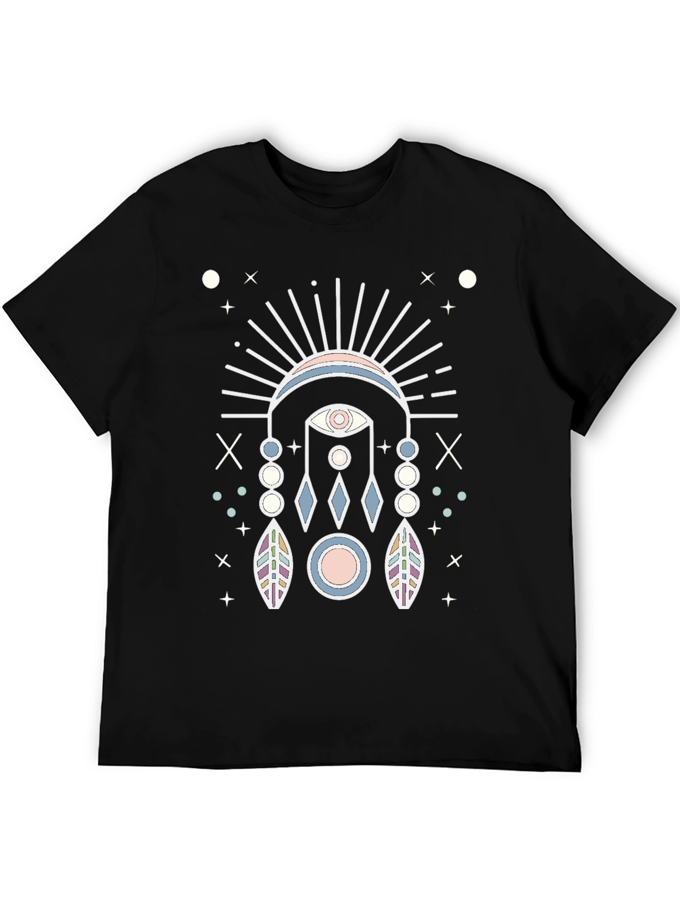 Mystic Eye Graphic Tee - Unisex Black T-Shirt
