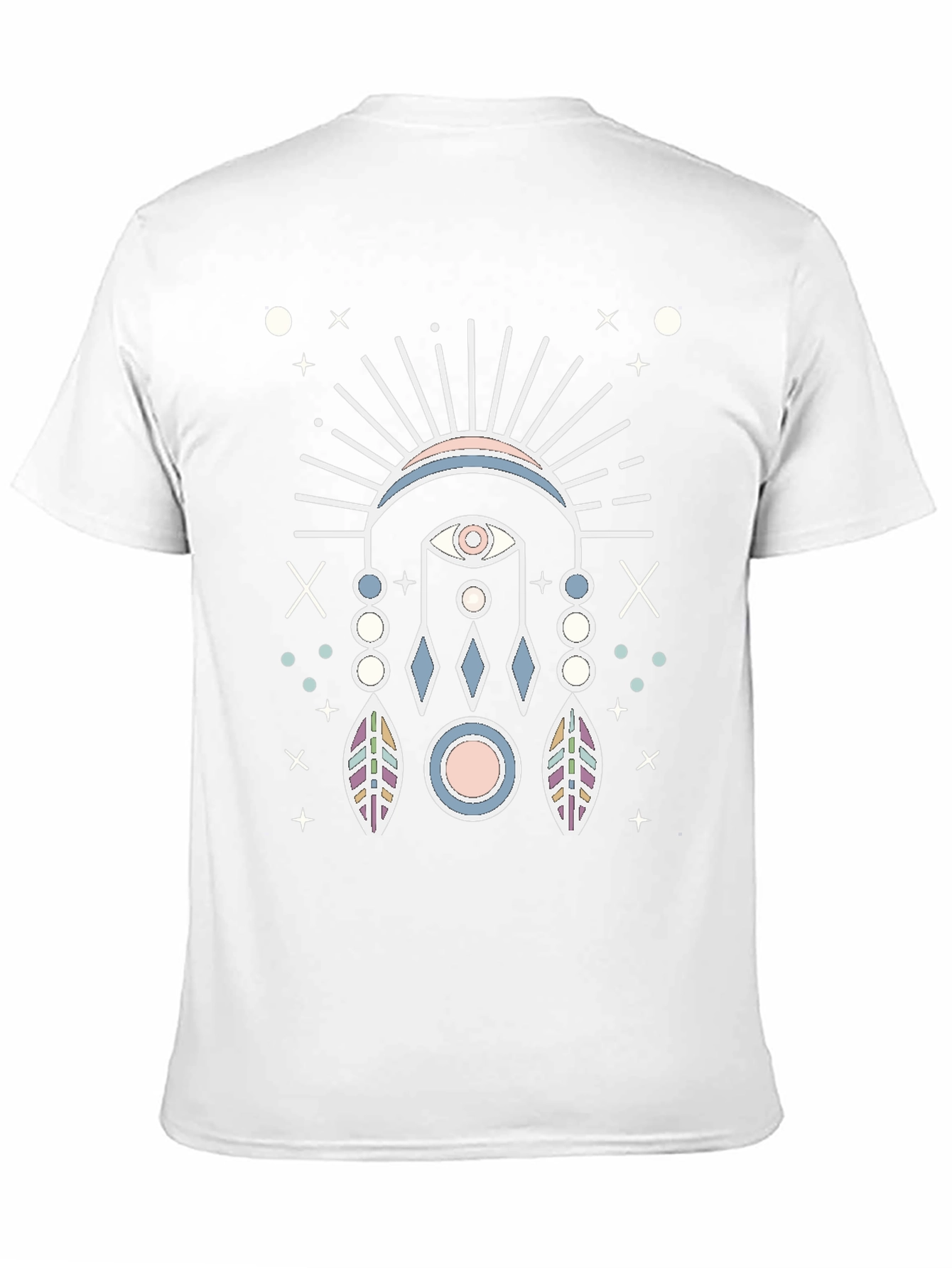 Mystic Eye Graphic Tee - Unisex Black T-Shirt