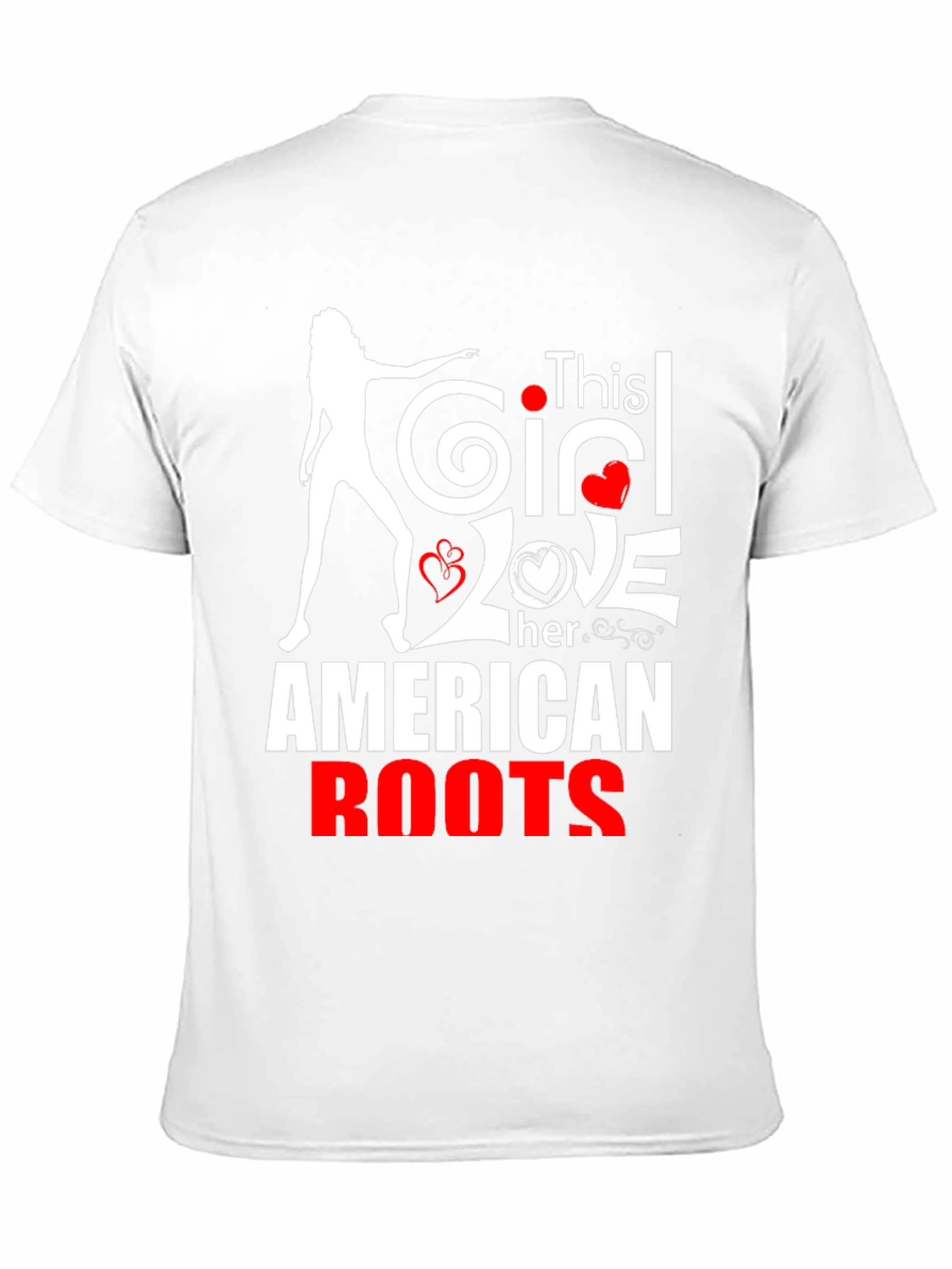 This Girl Loves Her American Roots T-Shirt