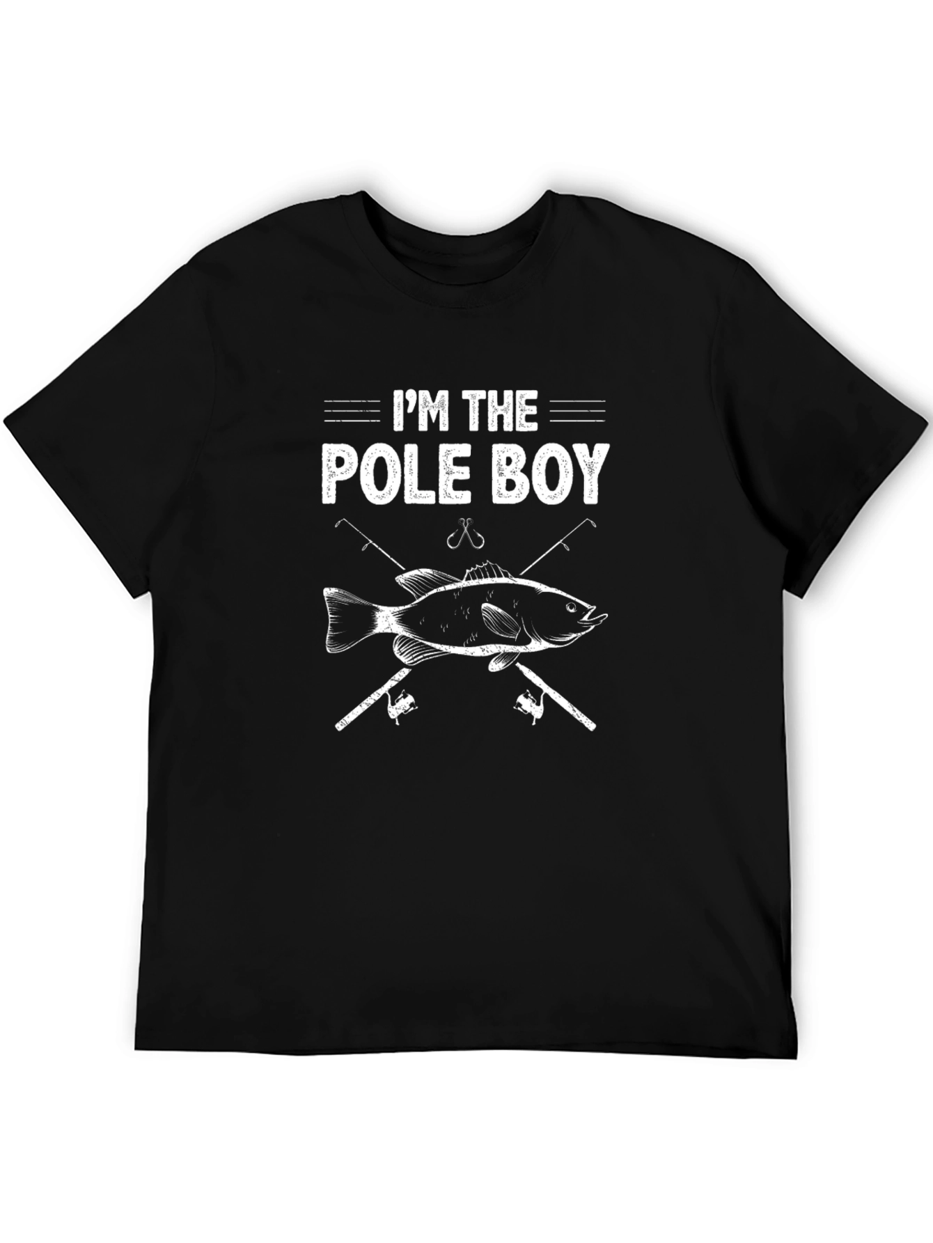 Im The Pole Boy T-Shirt - Fishing Design