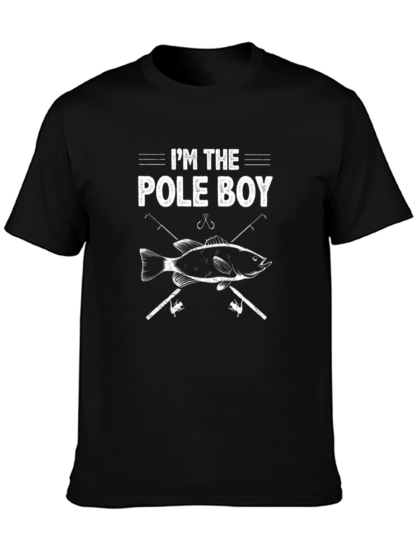 Im The Pole Boy T-Shirt - Fishing Design