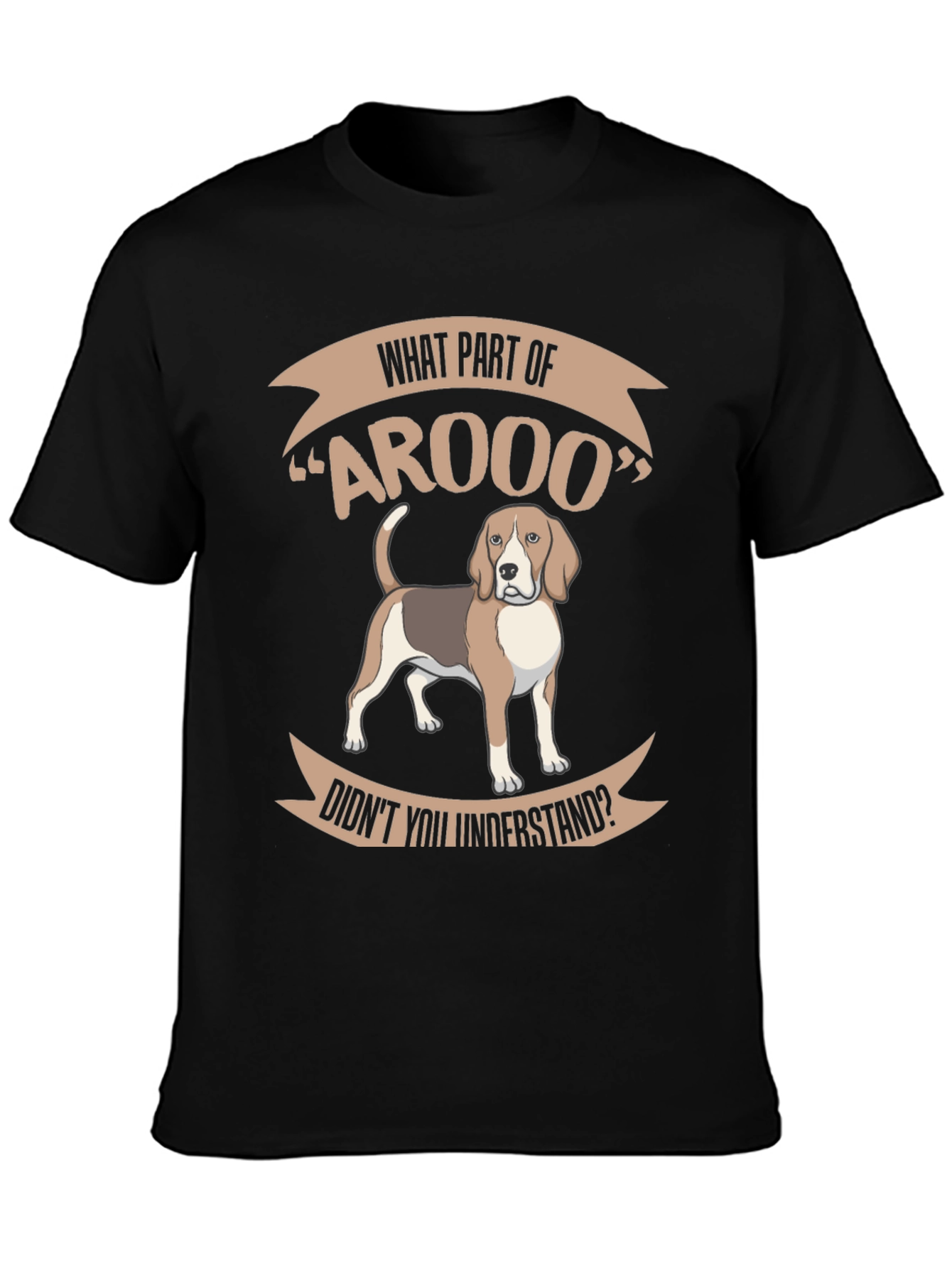 Funny Beagle AROOO T-Shirt