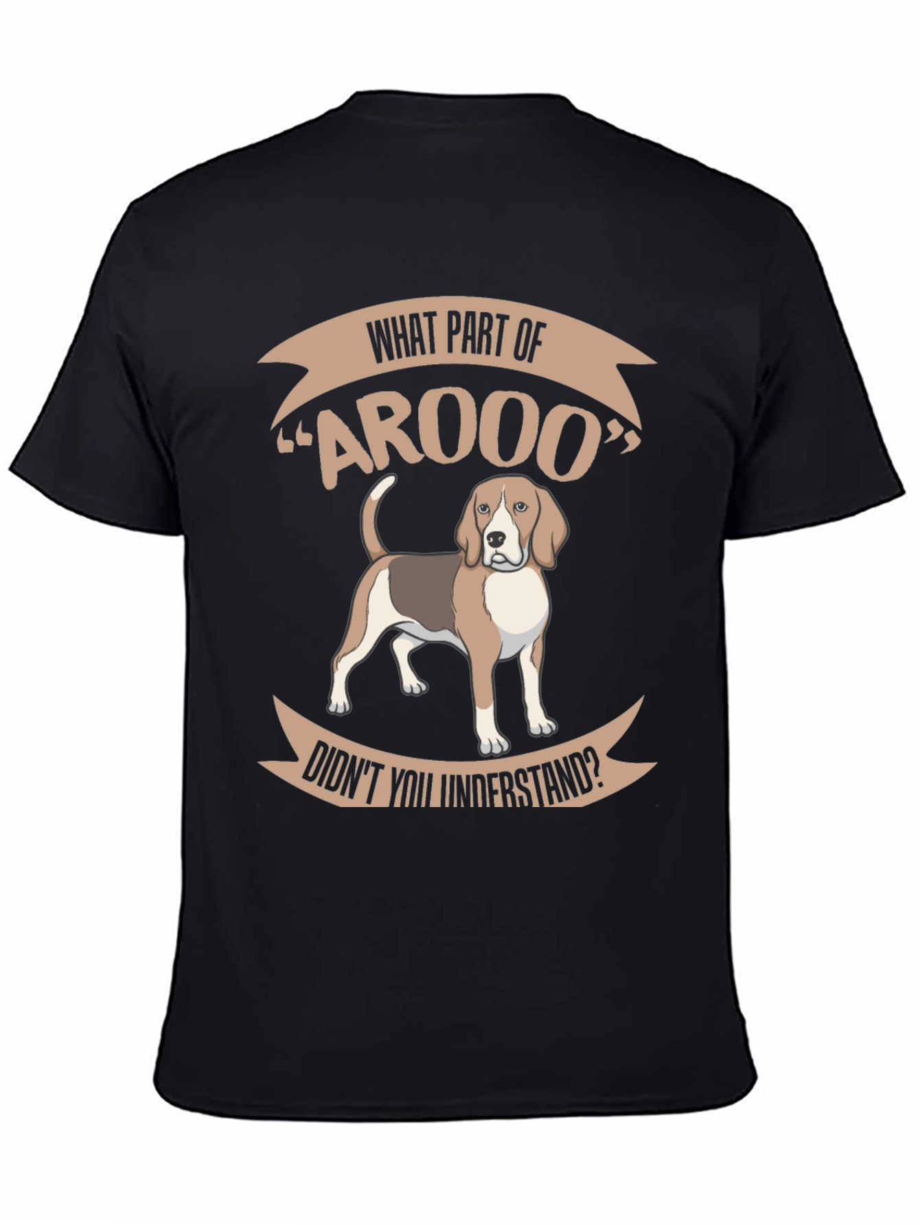 Funny Beagle AROOO T-Shirt