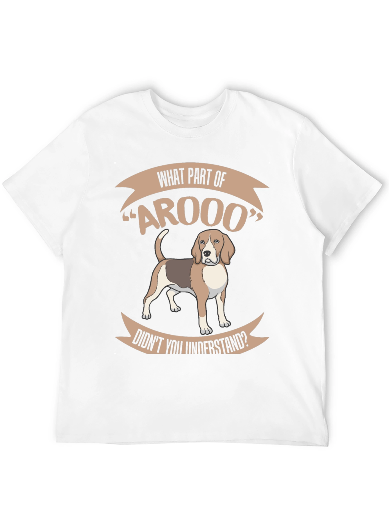 Funny Beagle AROOO T-Shirt