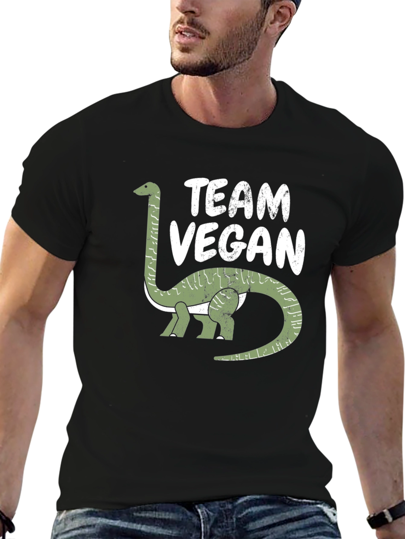 Team Vegan Dinosaur T-Shirt