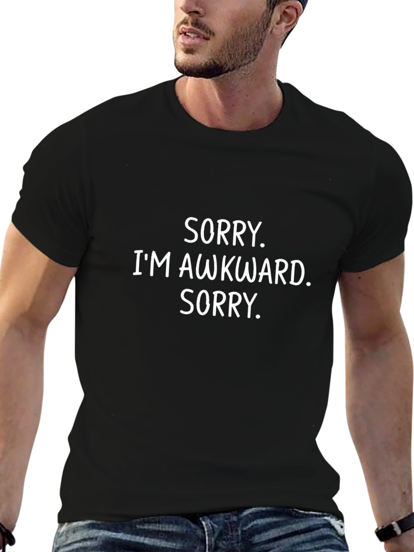 Awkward Statement Graphic T-Shirt