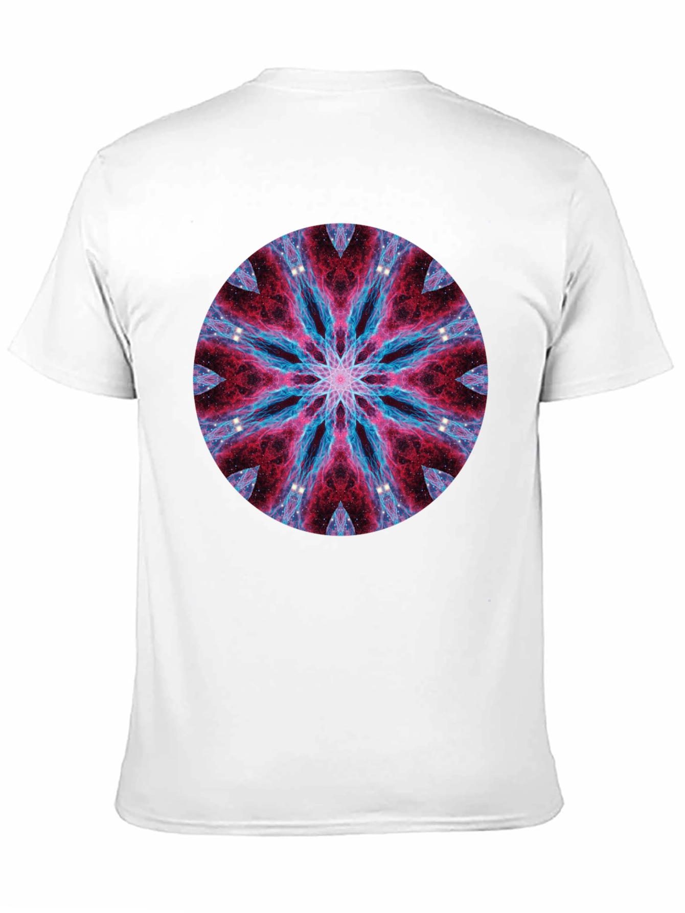 Cosmic Mandala Black T-Shirt