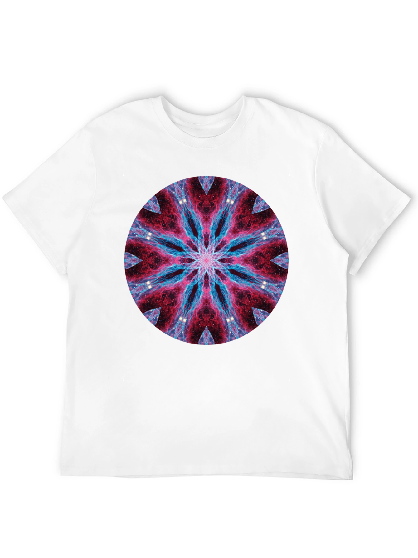 Cosmic Mandala Black T-Shirt
