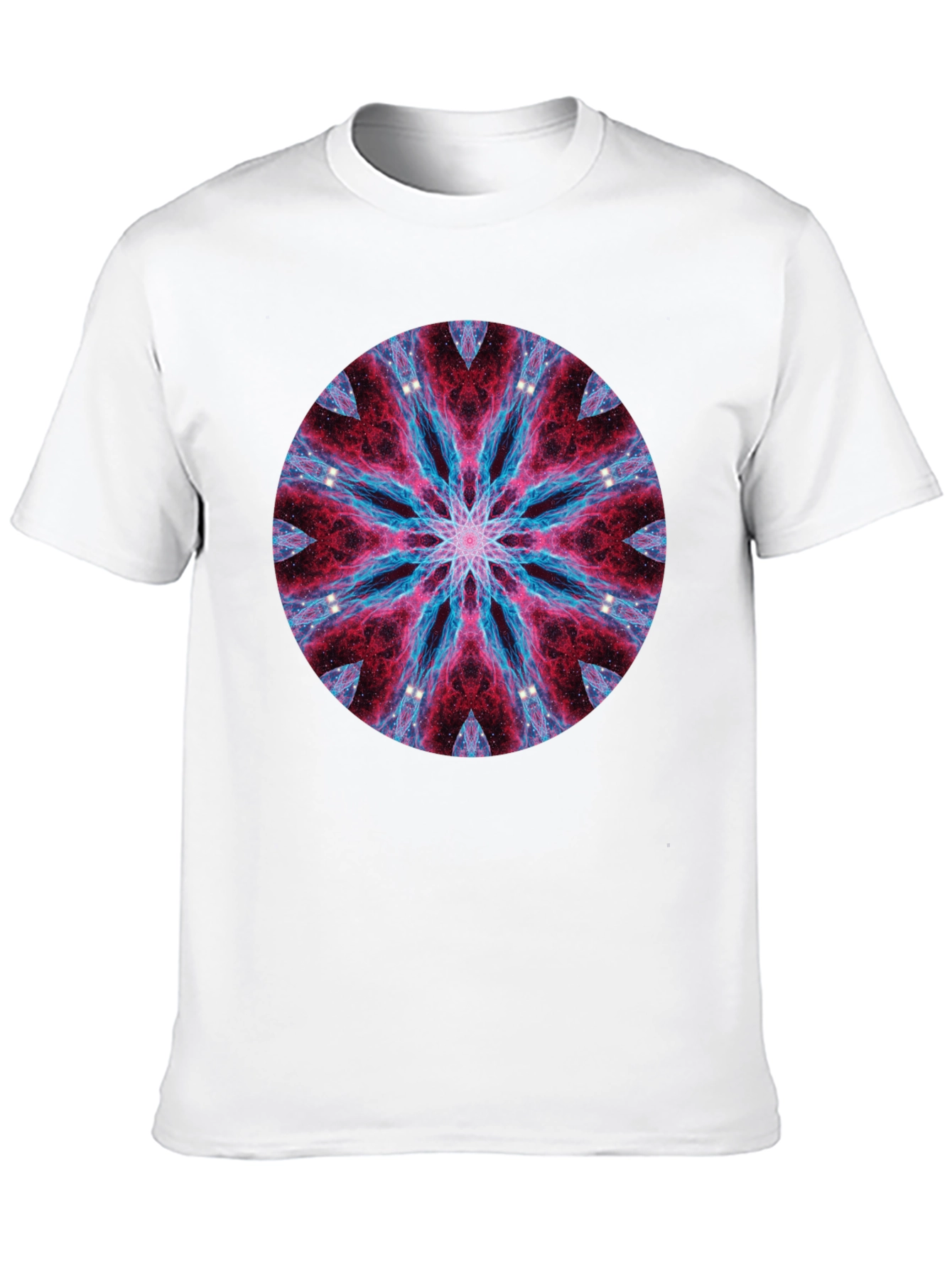 Cosmic Mandala Black T-Shirt