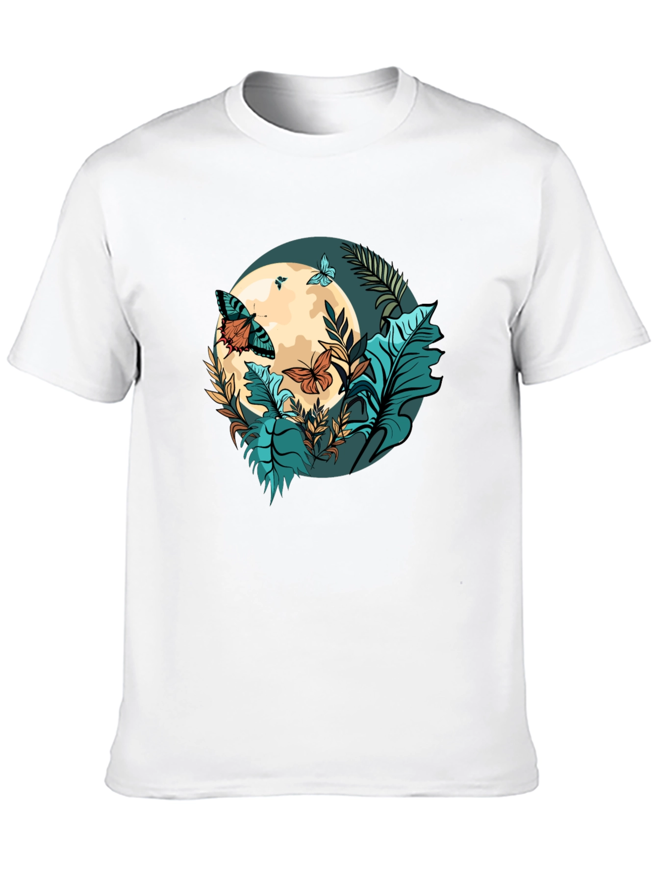 Butterfly Moon Graphic T-Shirt